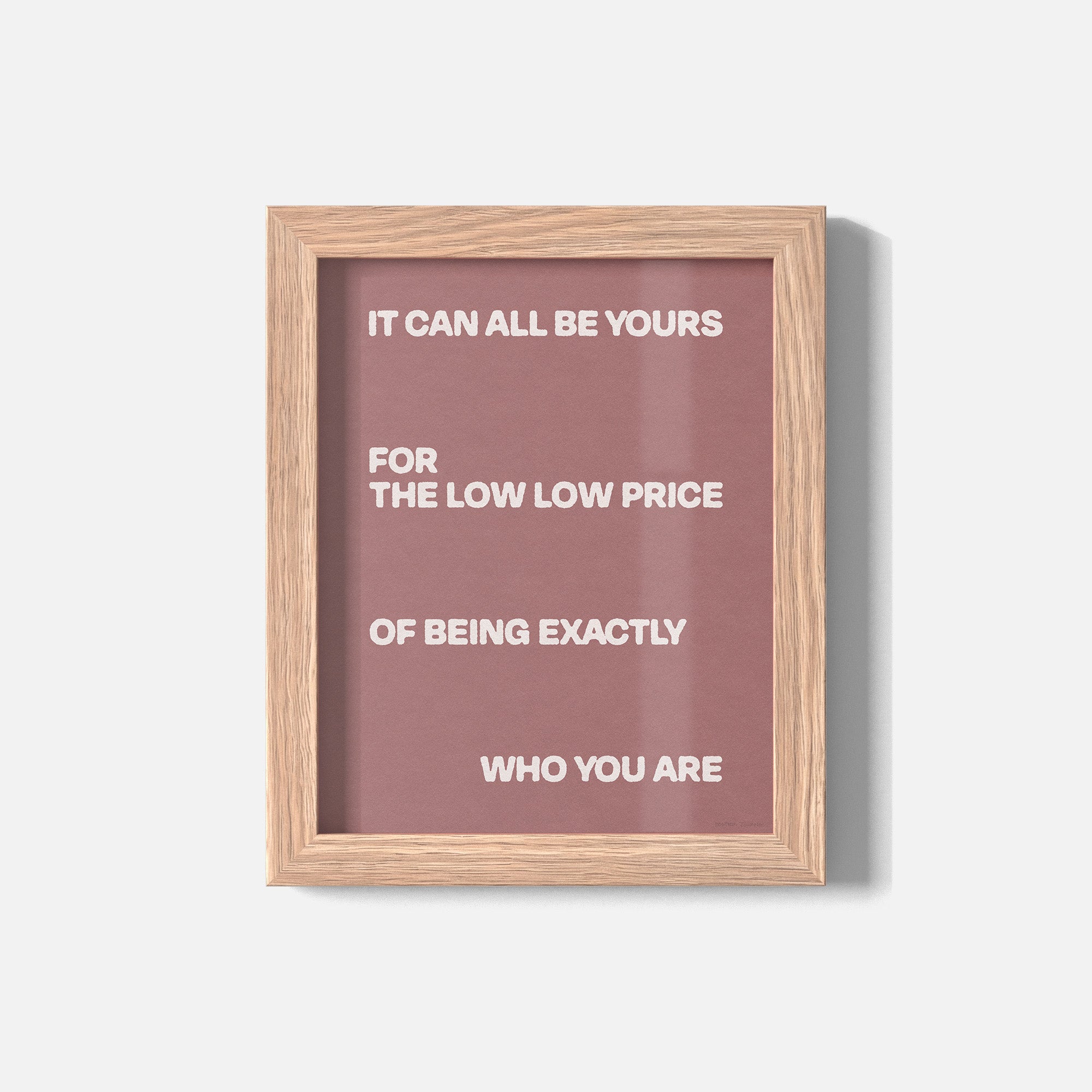 LOW PRINT
