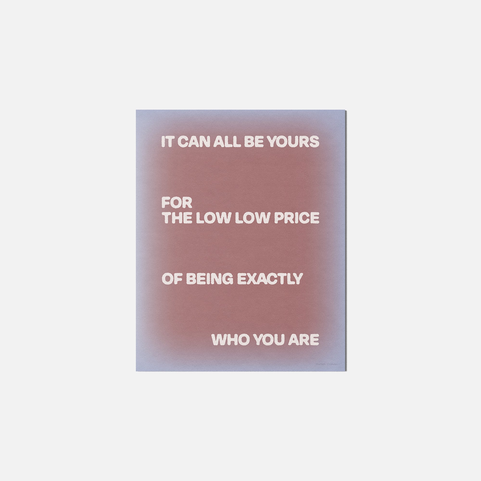 LOW PRINT