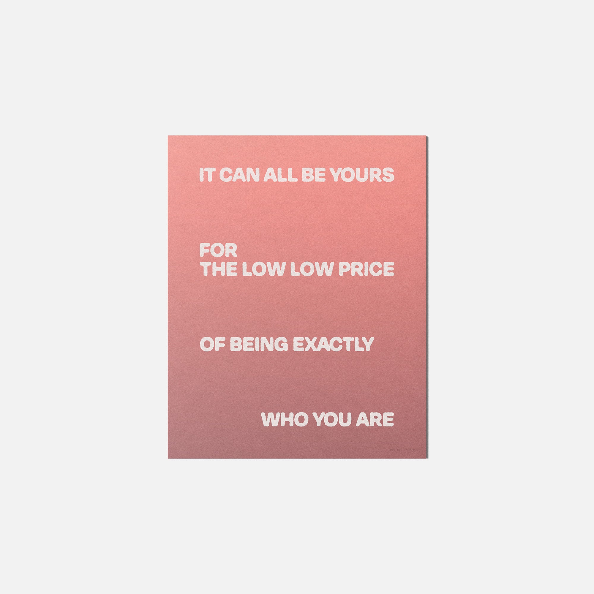 LOW PRINT