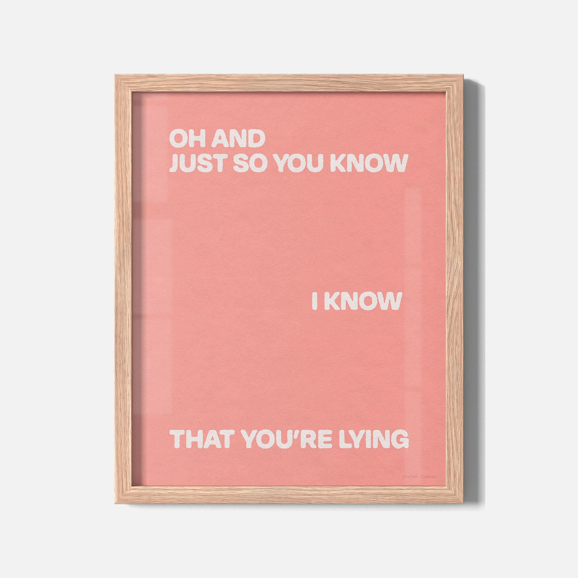 LYING PRINT