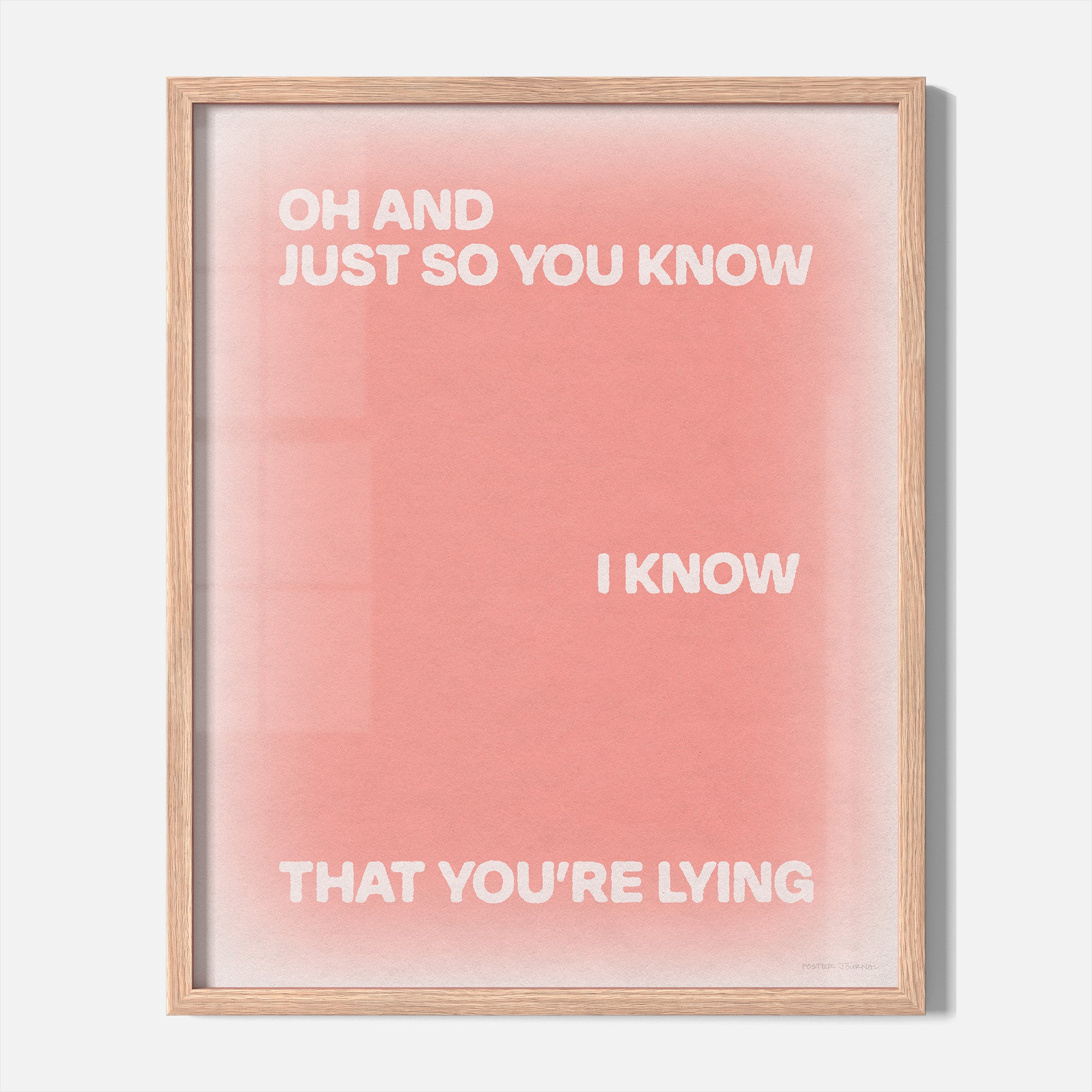LYING PRINT
