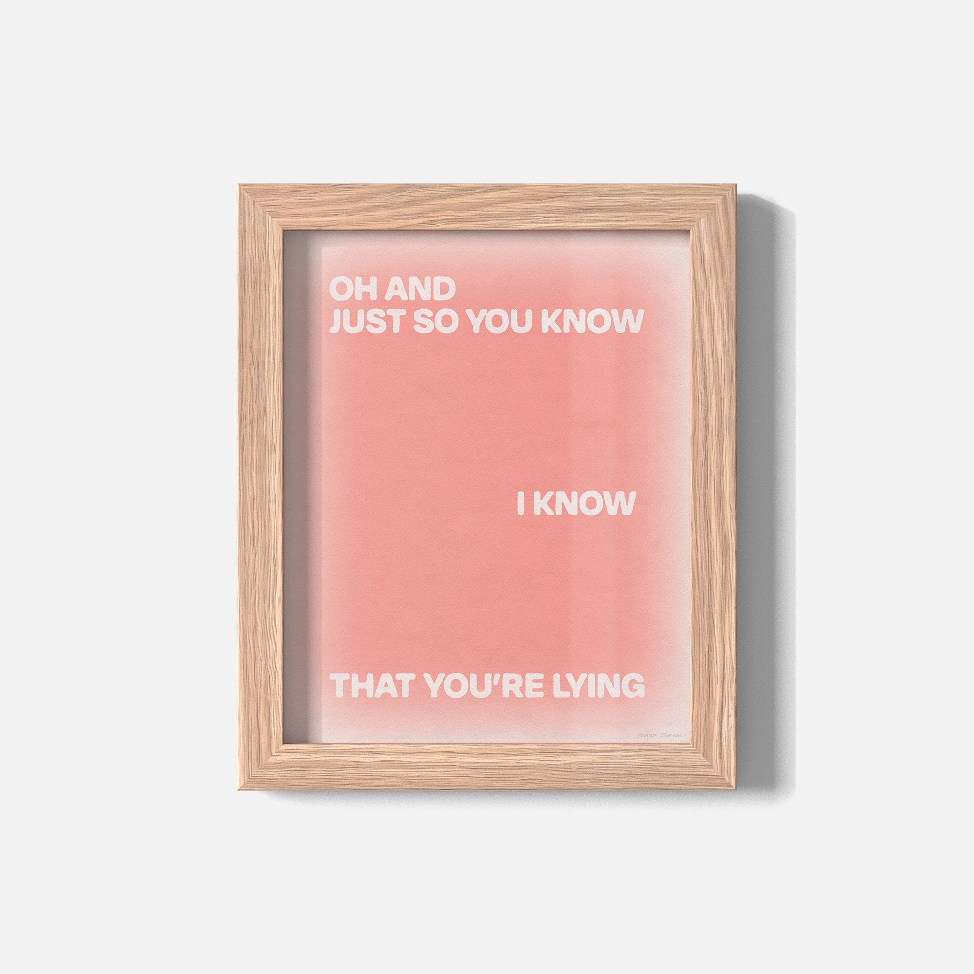 LYING PRINT