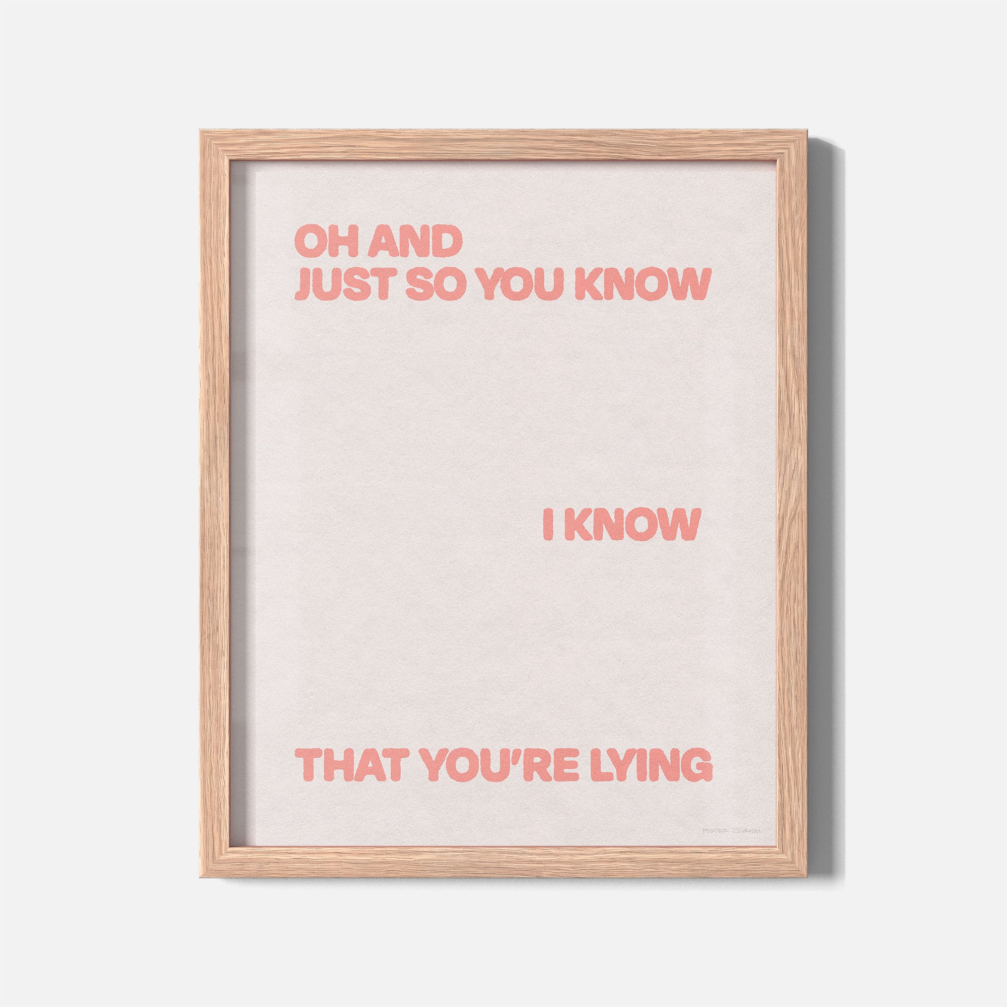 LYING PRINT
