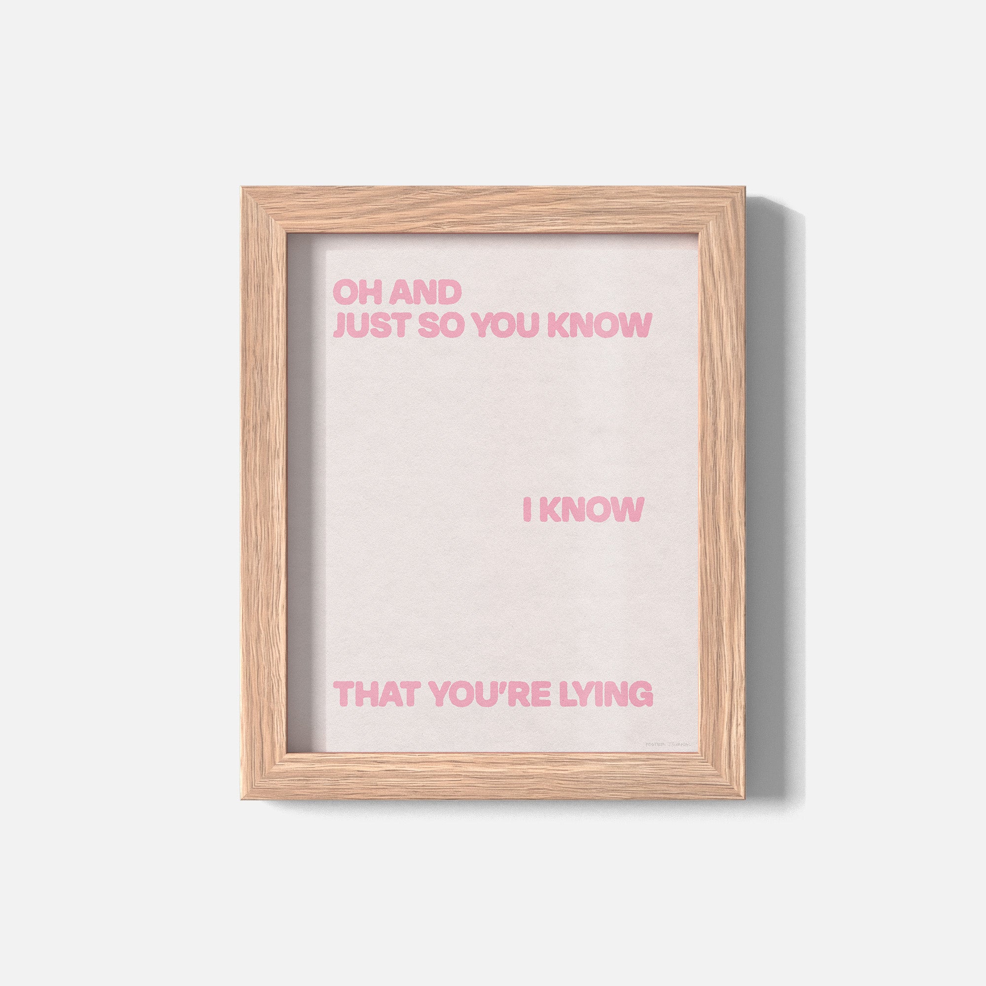 LYING PRINT