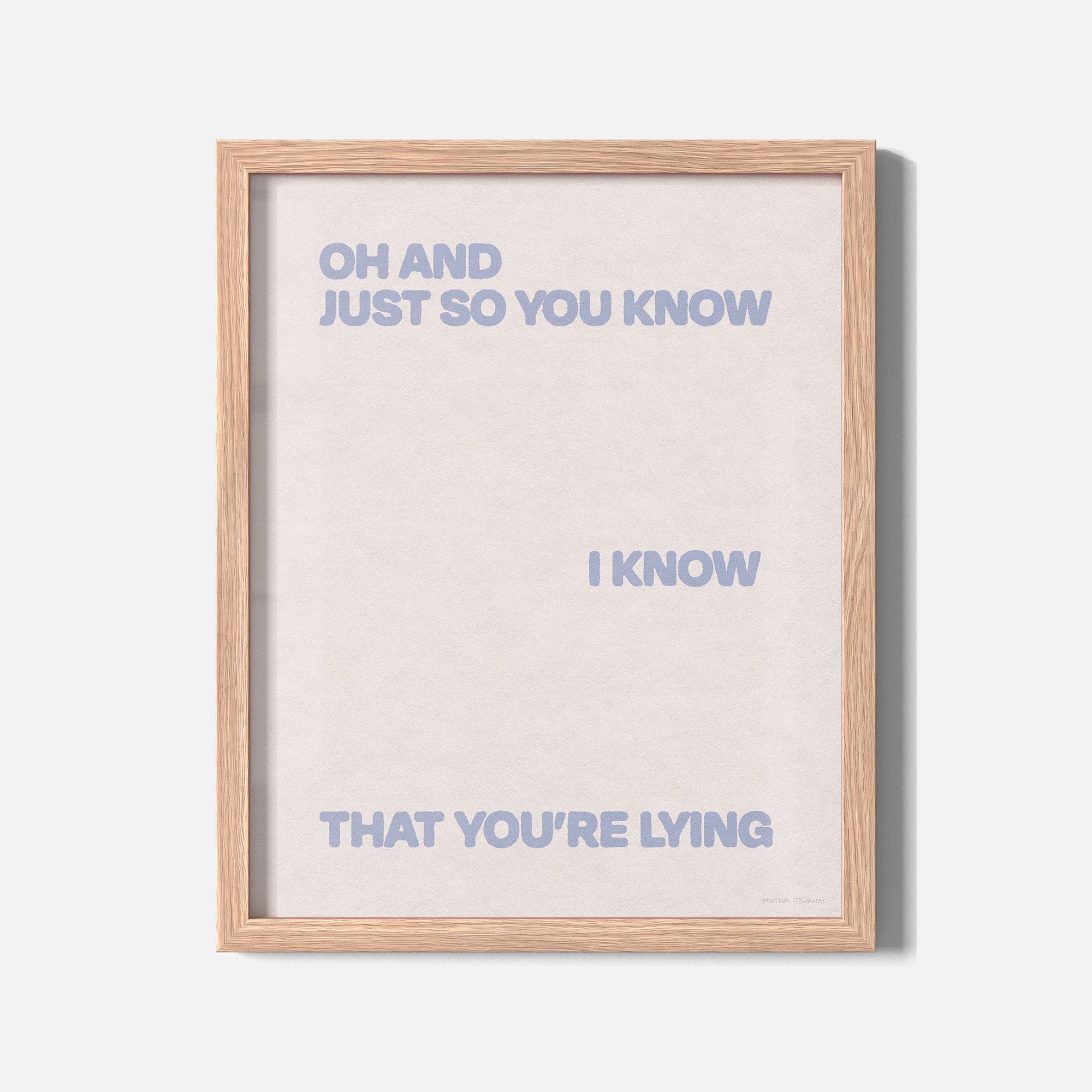 LYING PRINT