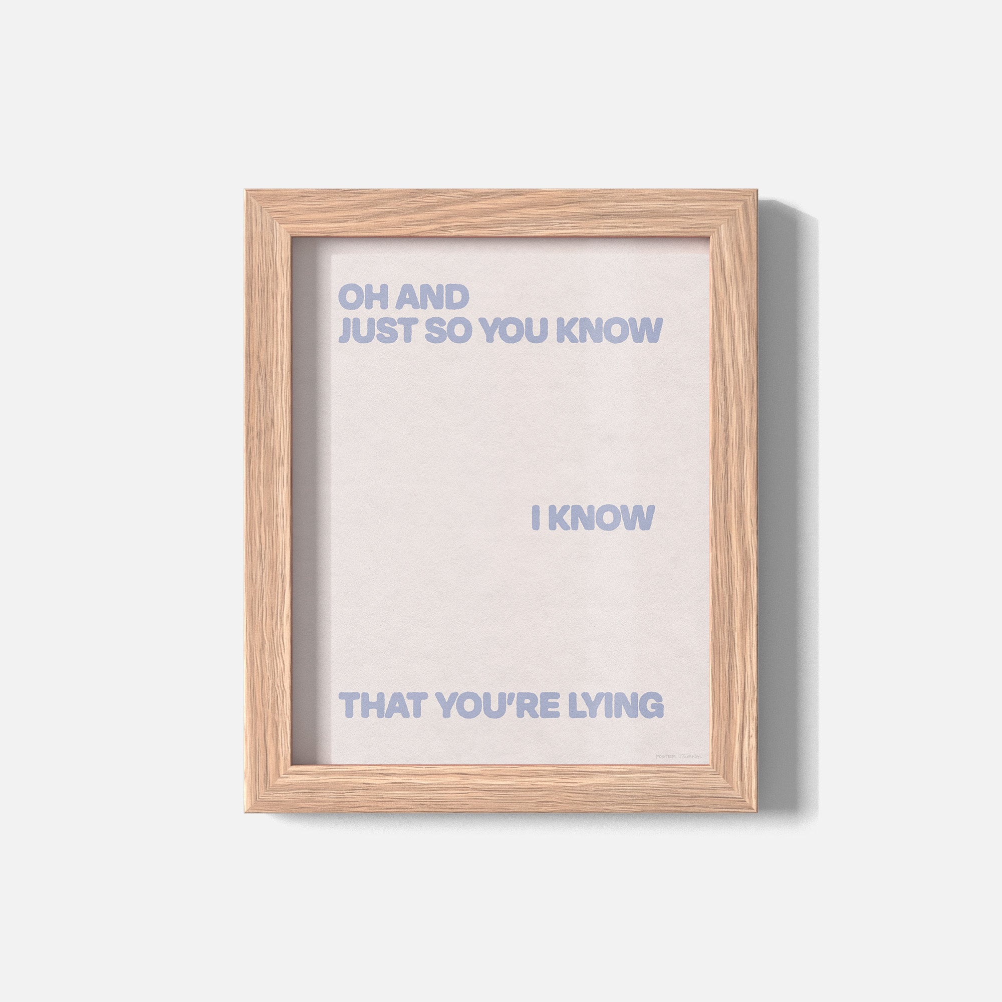 LYING PRINT
