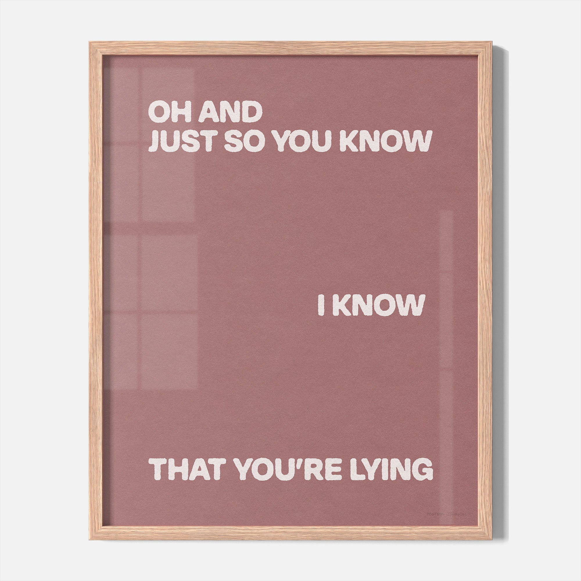 LYING PRINT