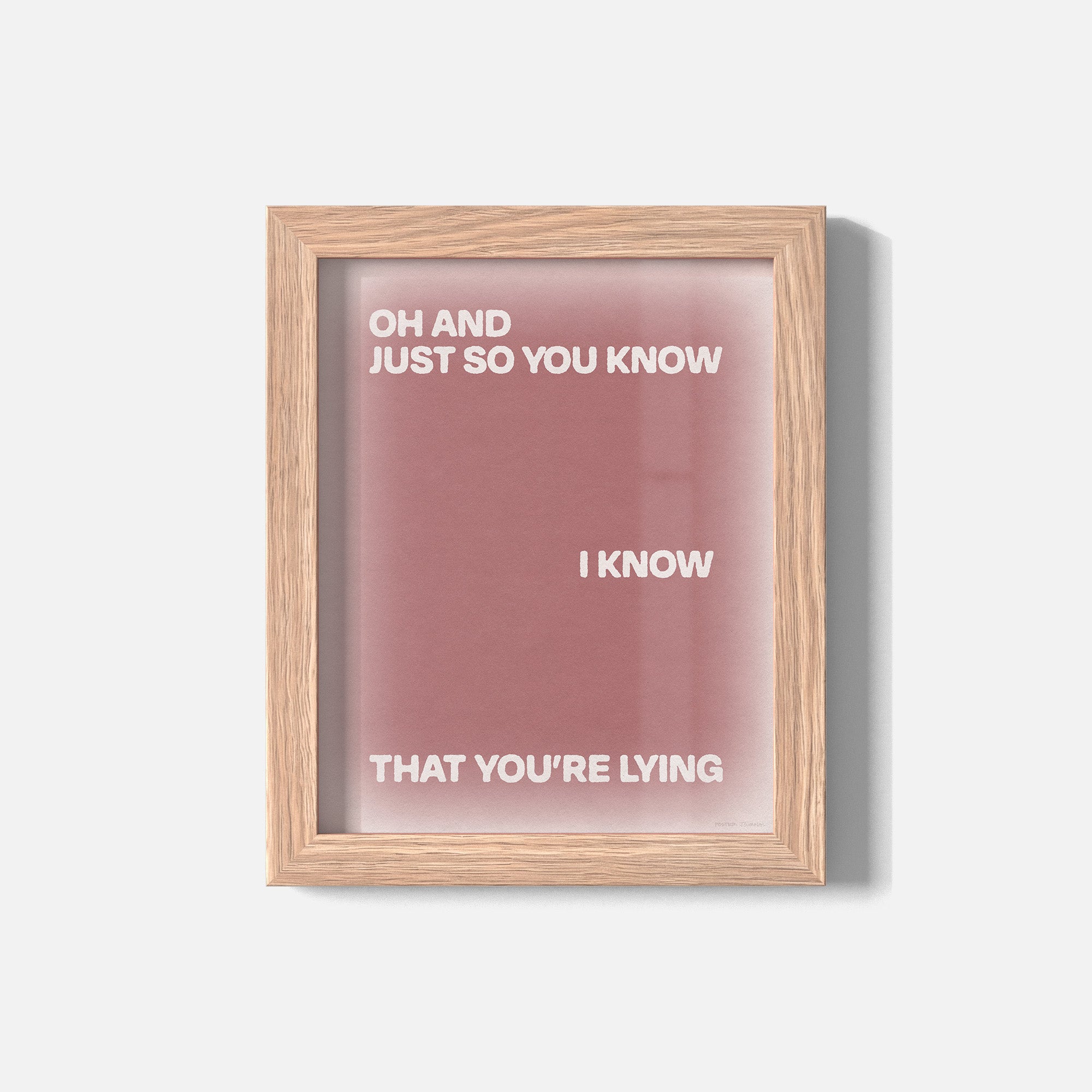 LYING PRINT
