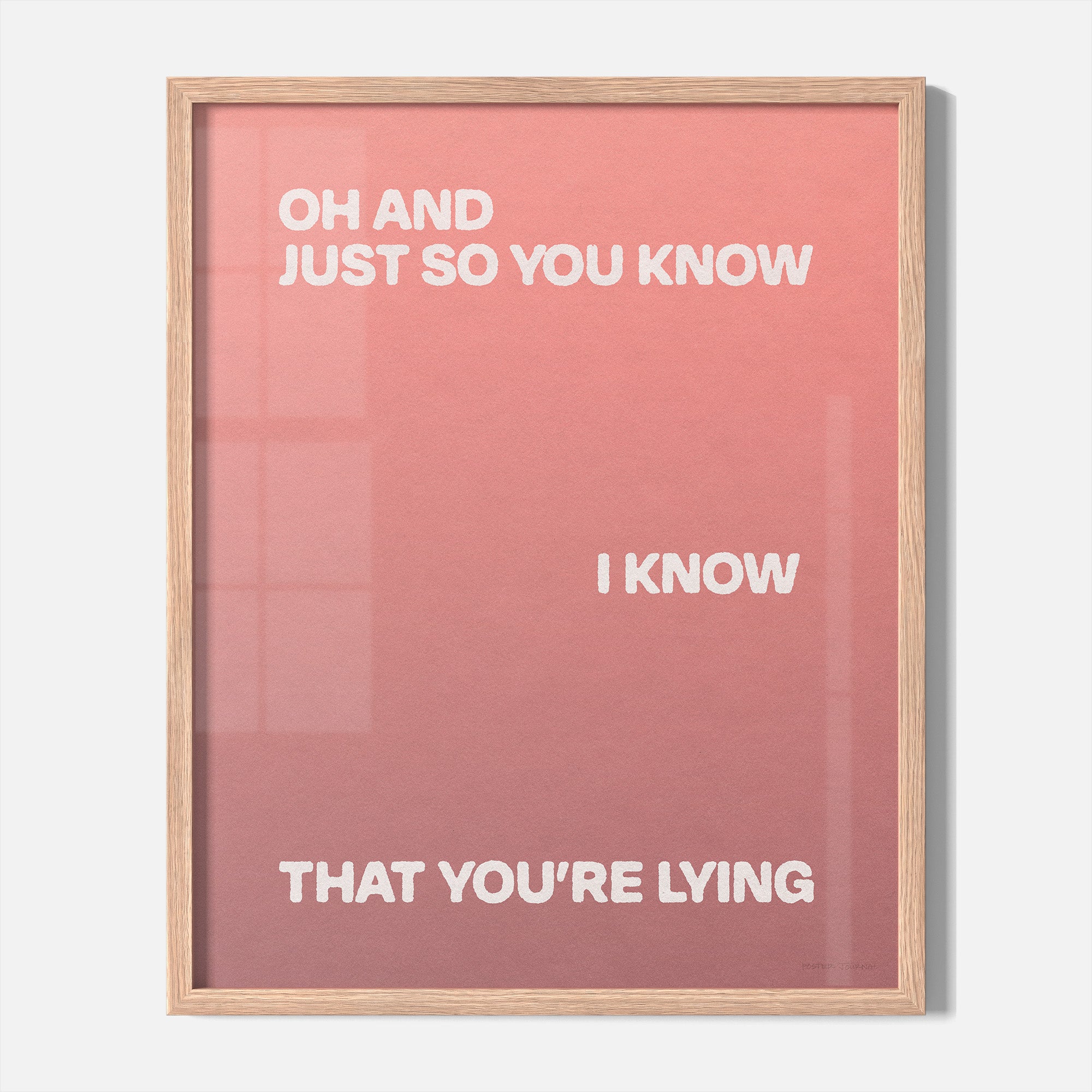 LYING PRINT