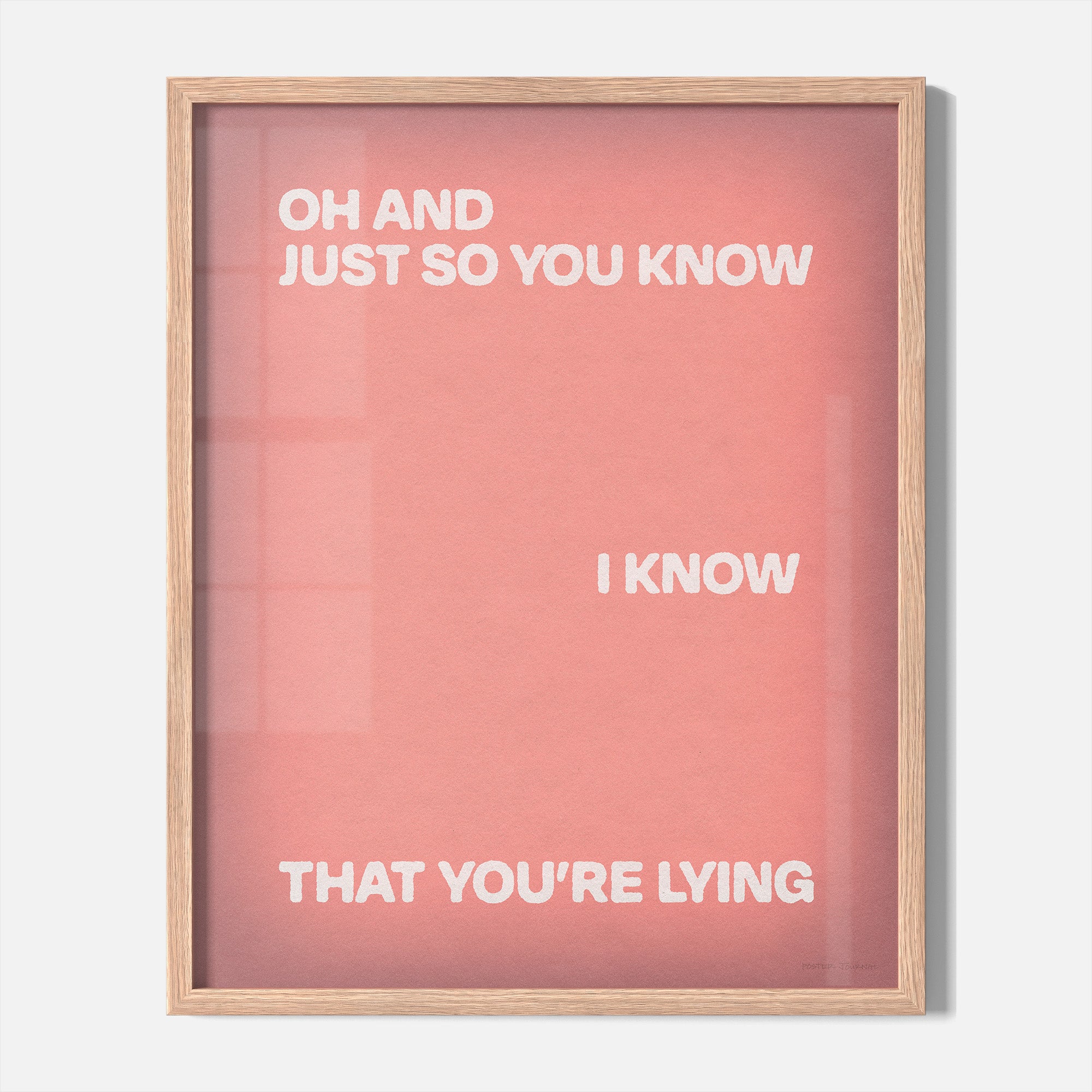 LYING PRINT