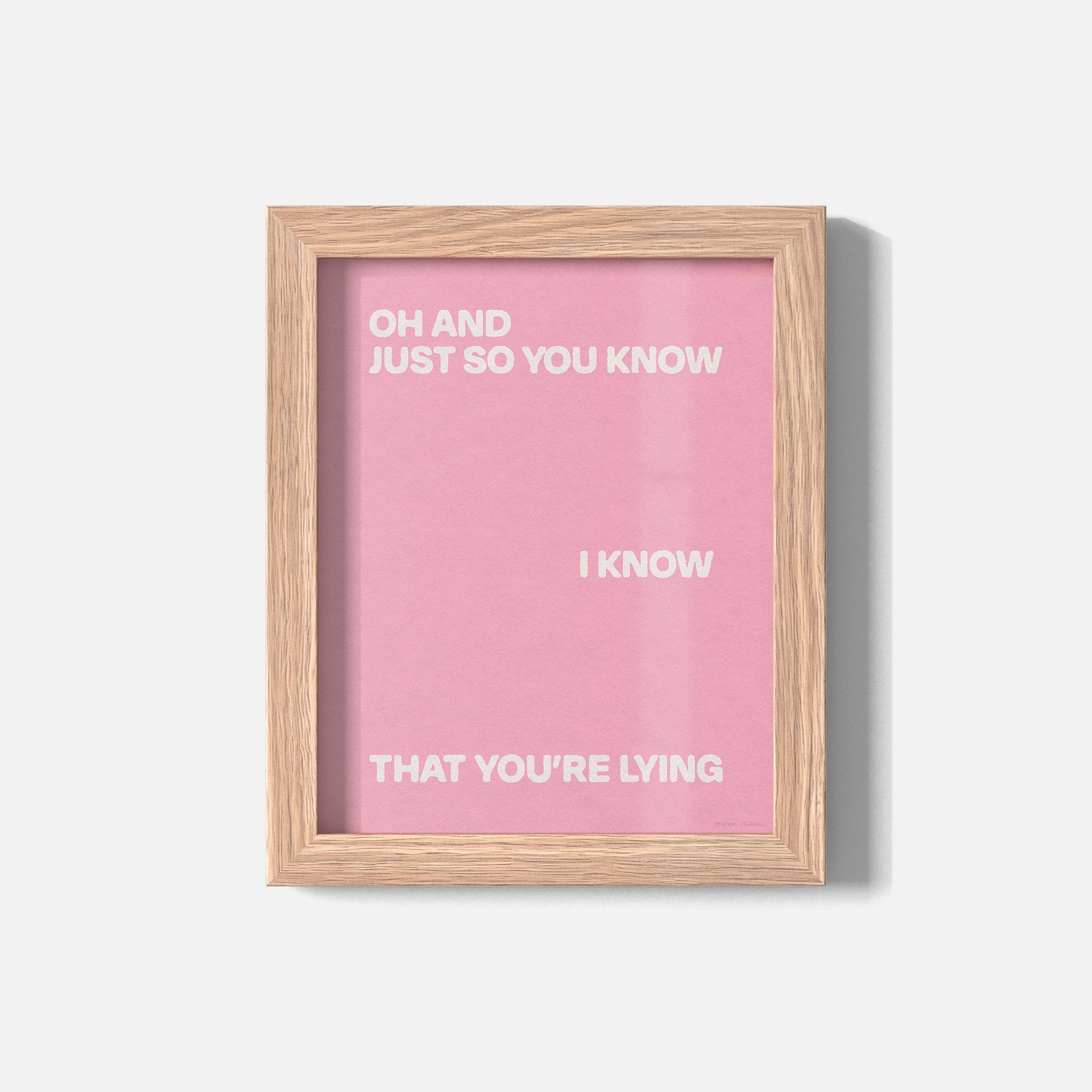 LYING PRINT