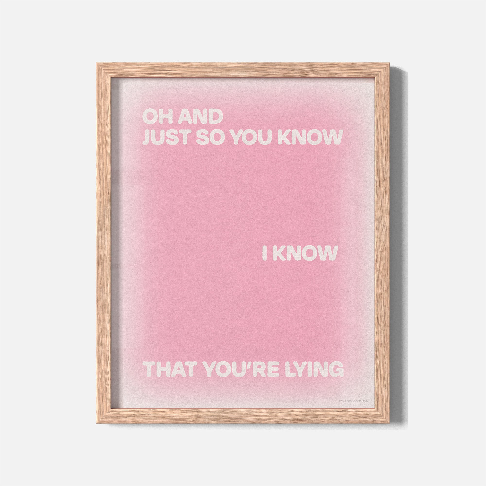 LYING PRINT