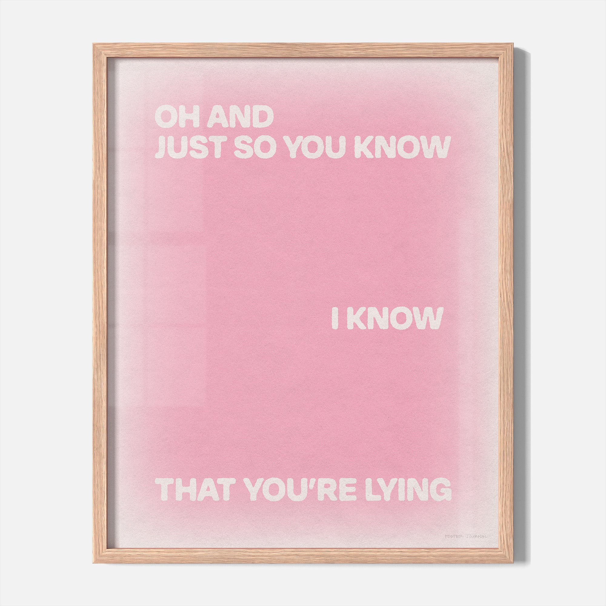 LYING PRINT