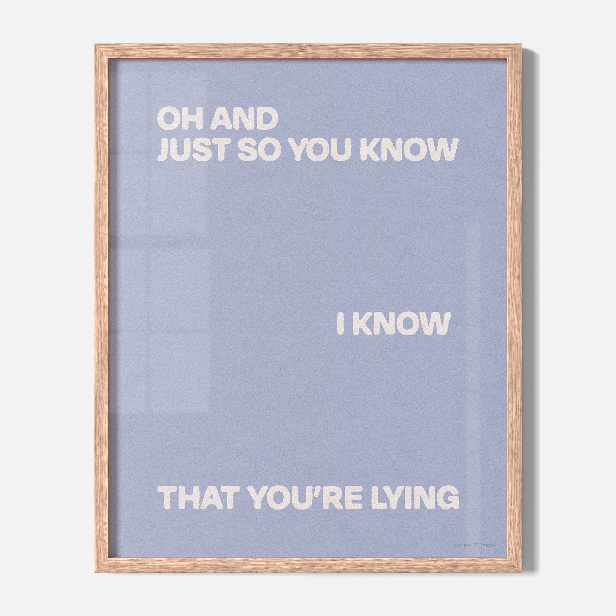 LYING PRINT
