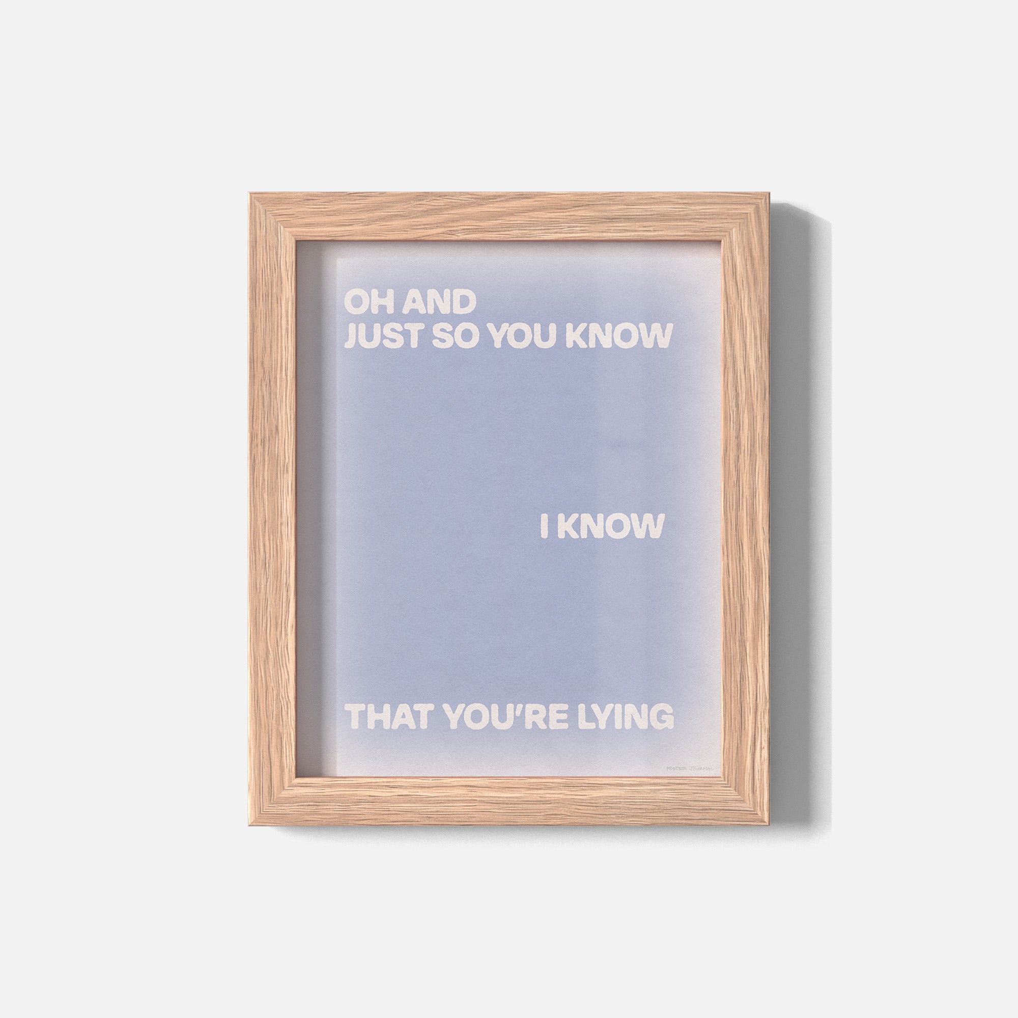 LYING PRINT