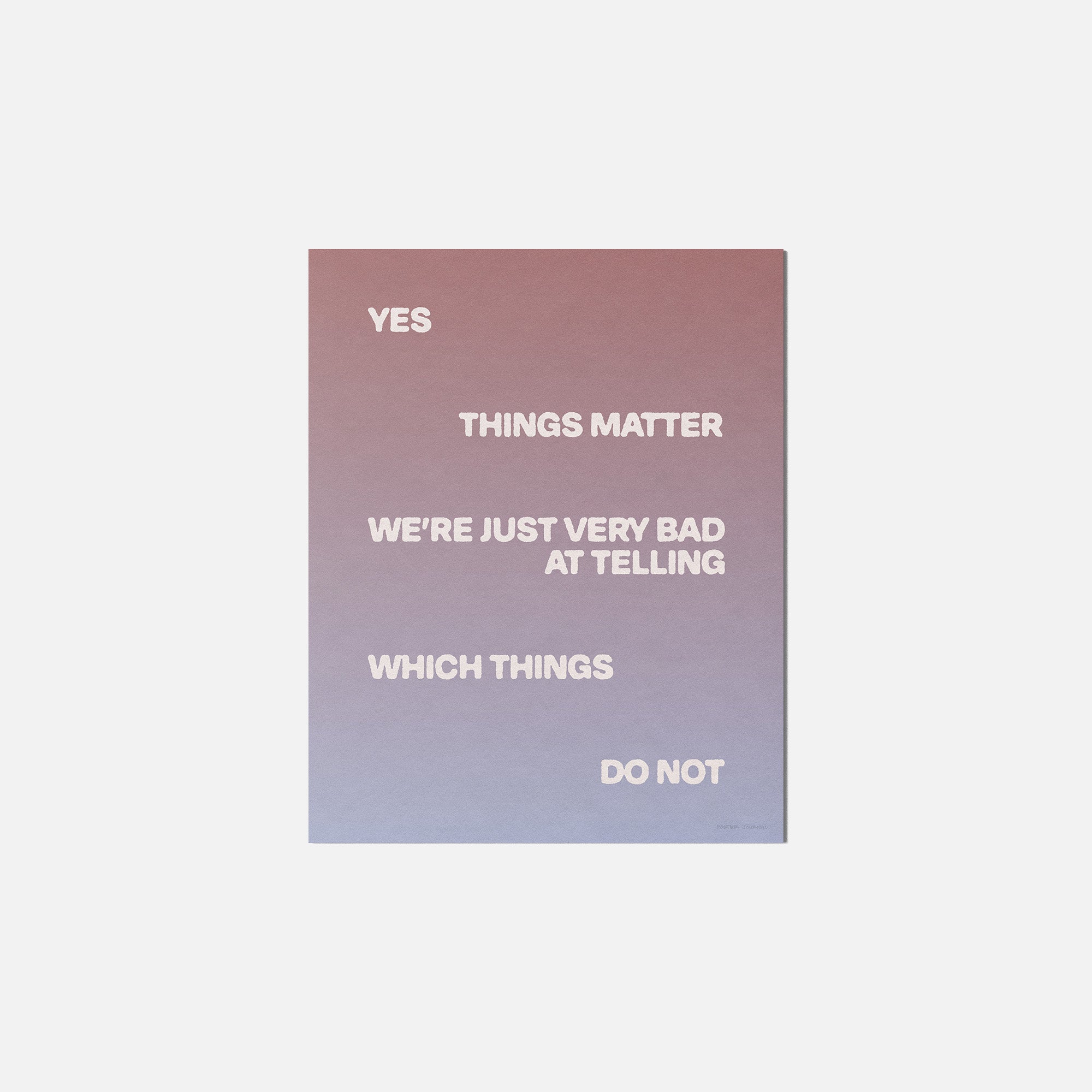 MATTER PRINT