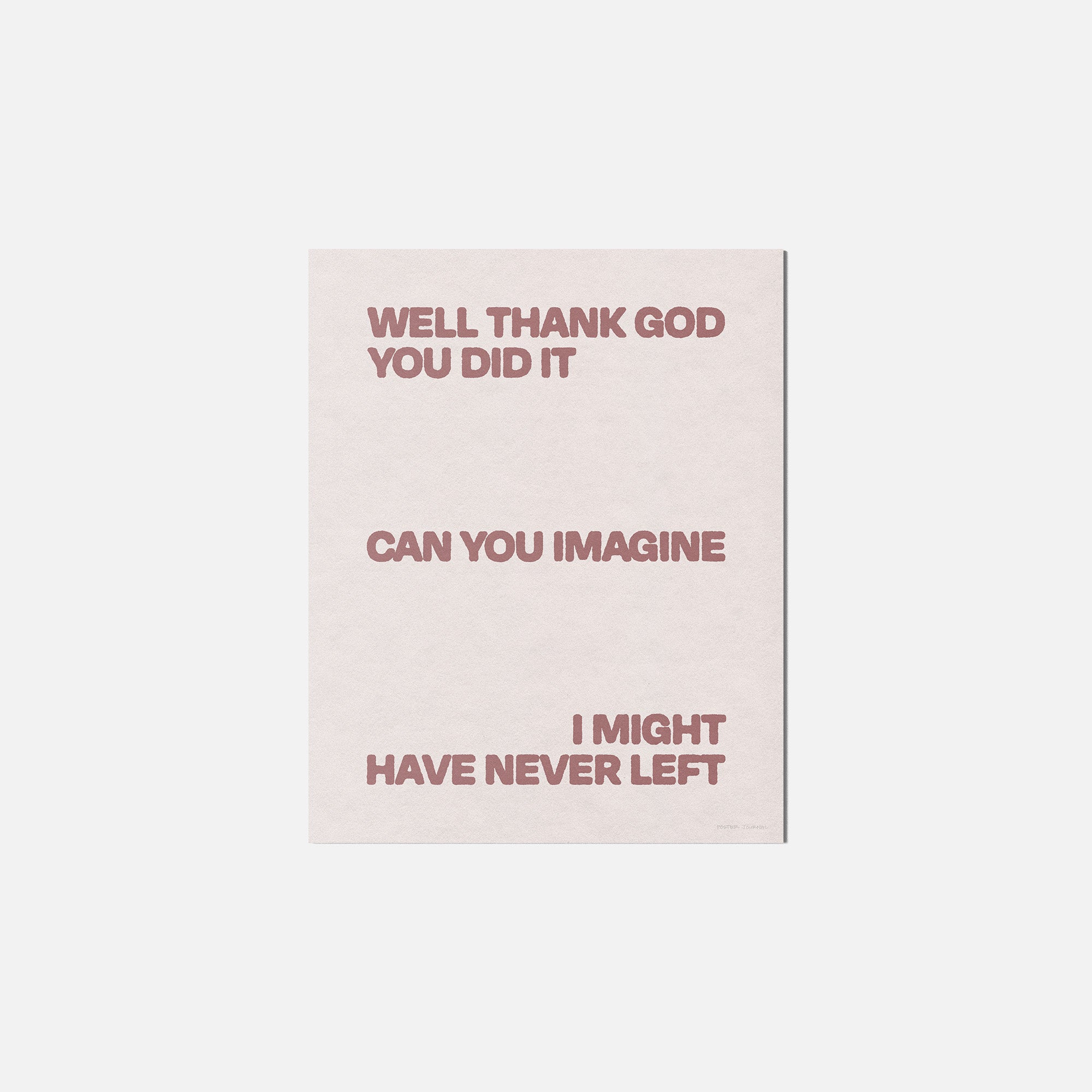 MIGHT PRINT