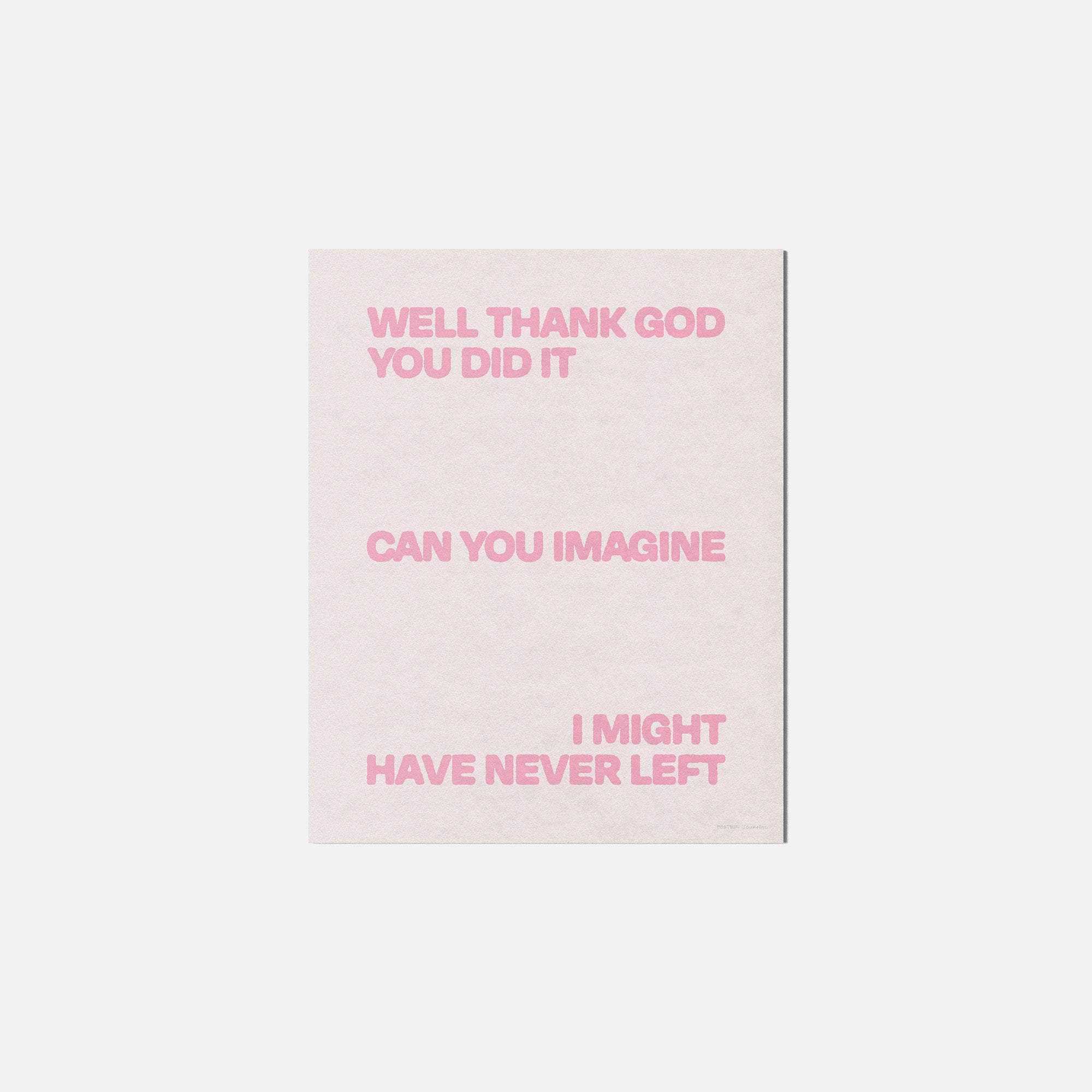 MIGHT PRINT