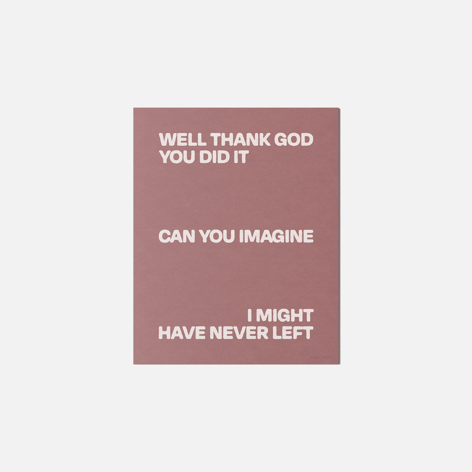 MIGHT PRINT