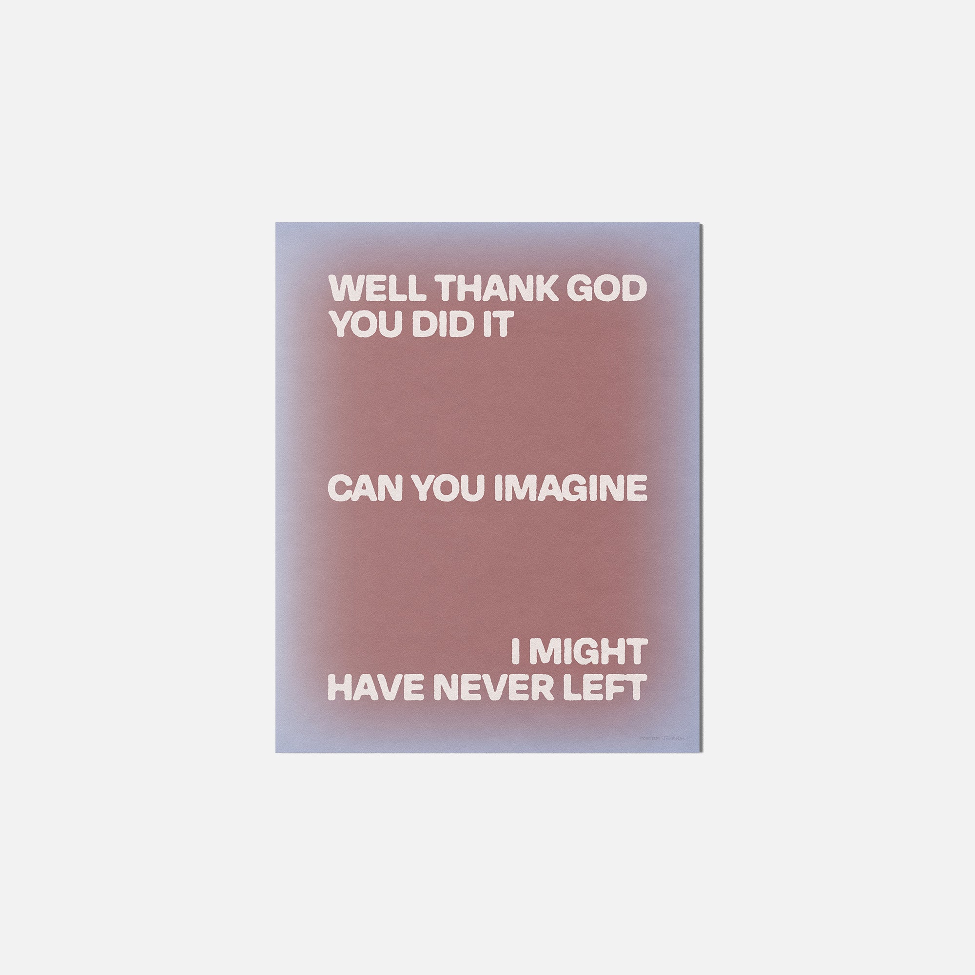 MIGHT PRINT