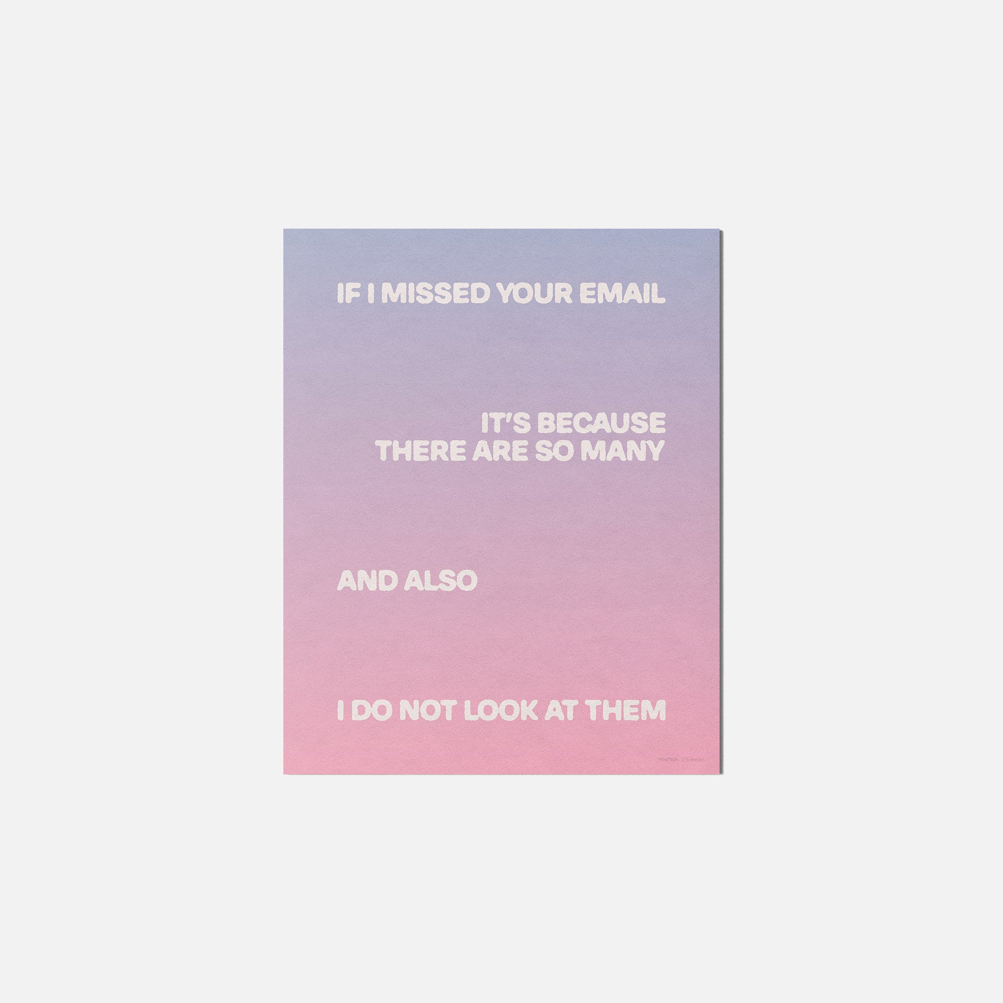 MISSED PRINT