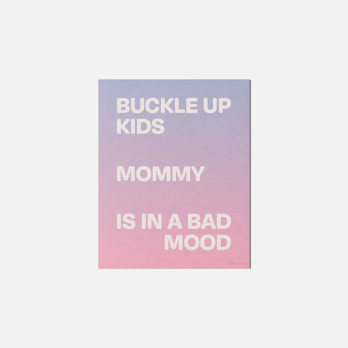 MOMMY PRINT