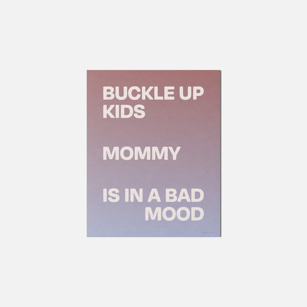 MOMMY PRINT
