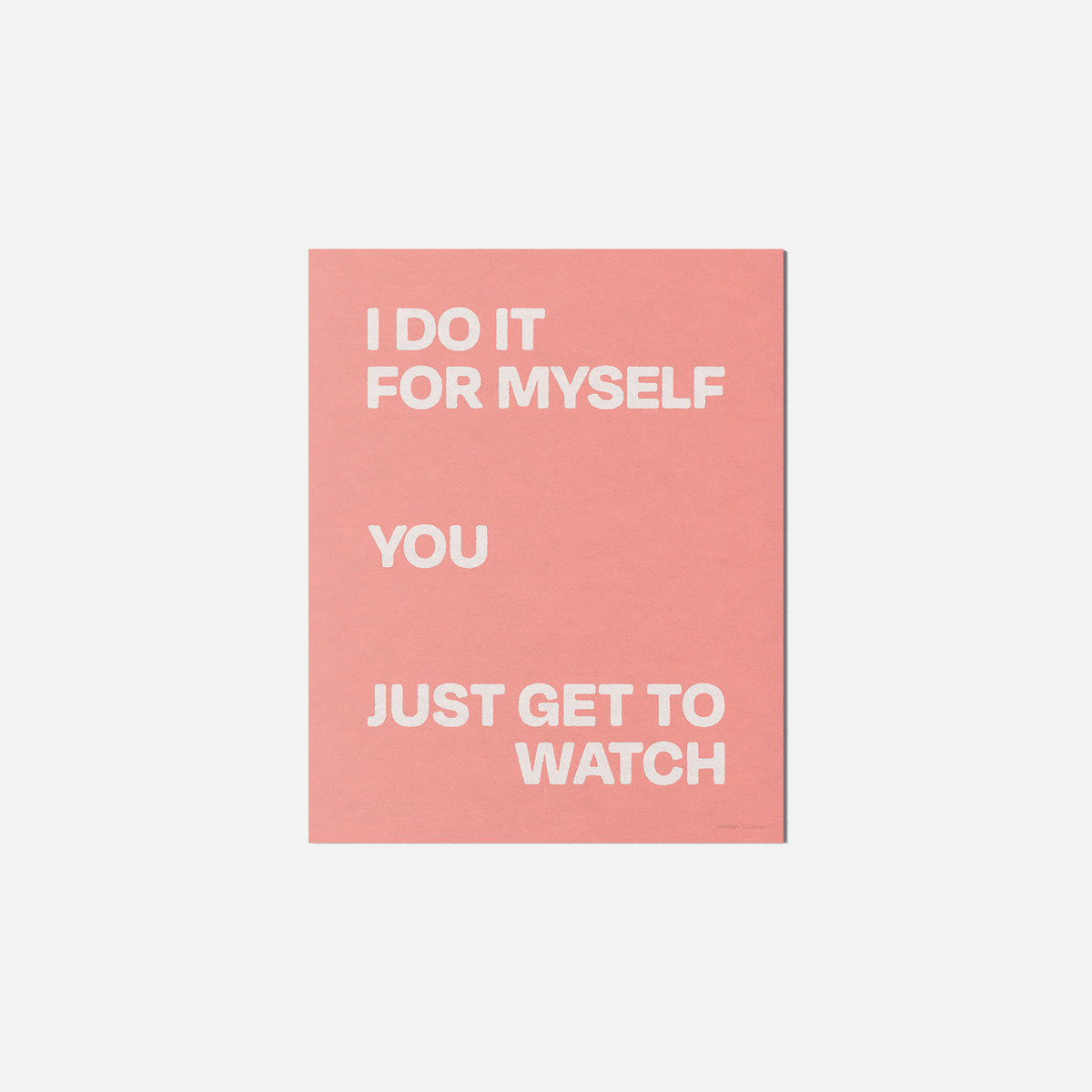 MYSELF PRINT