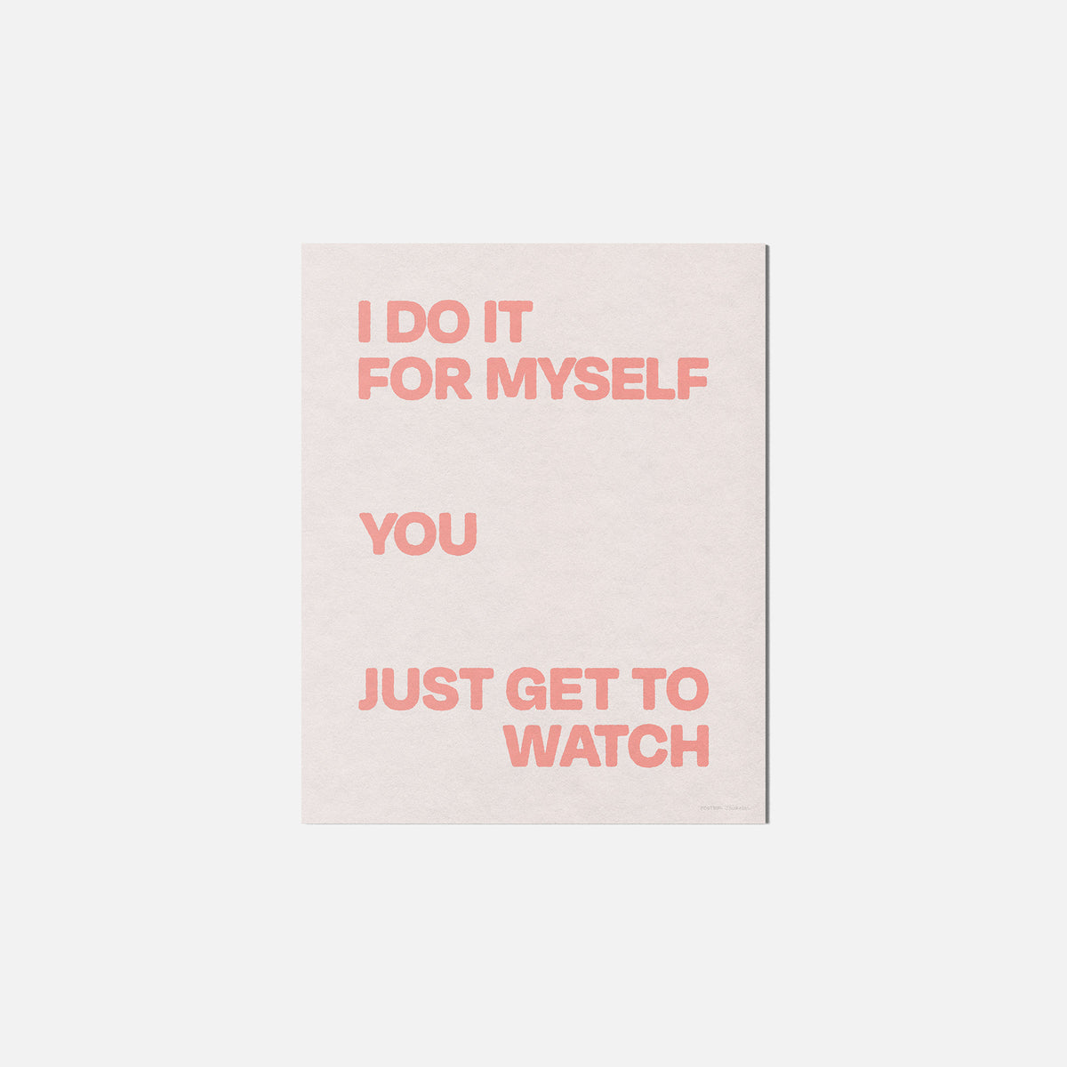 MYSELF PRINT