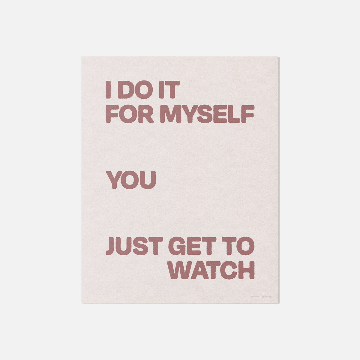 MYSELF PRINT