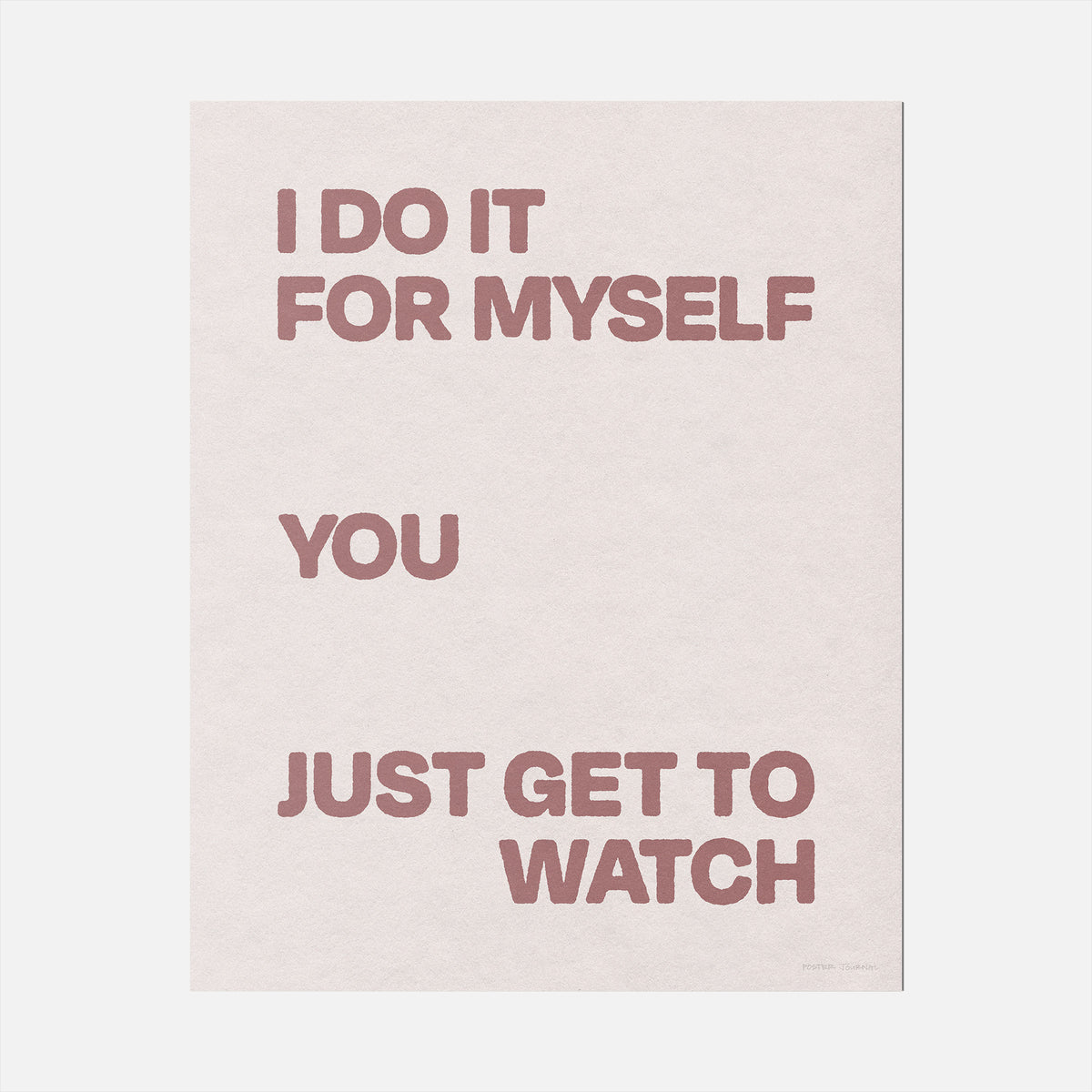 MYSELF PRINT