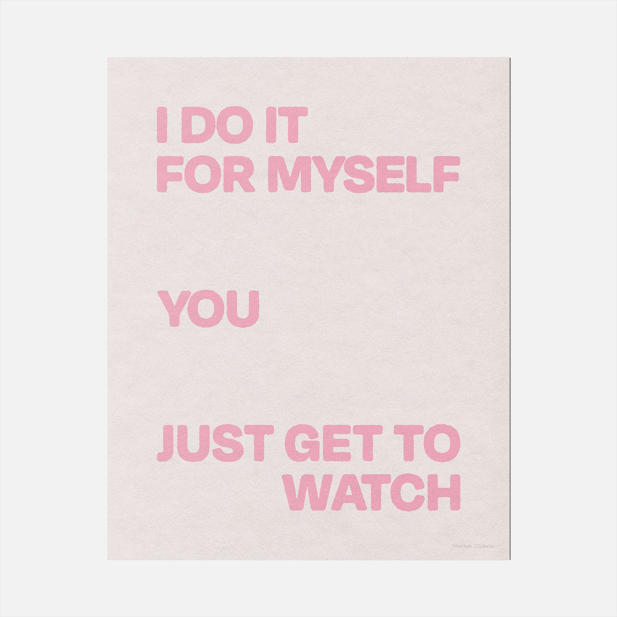 MYSELF PRINT
