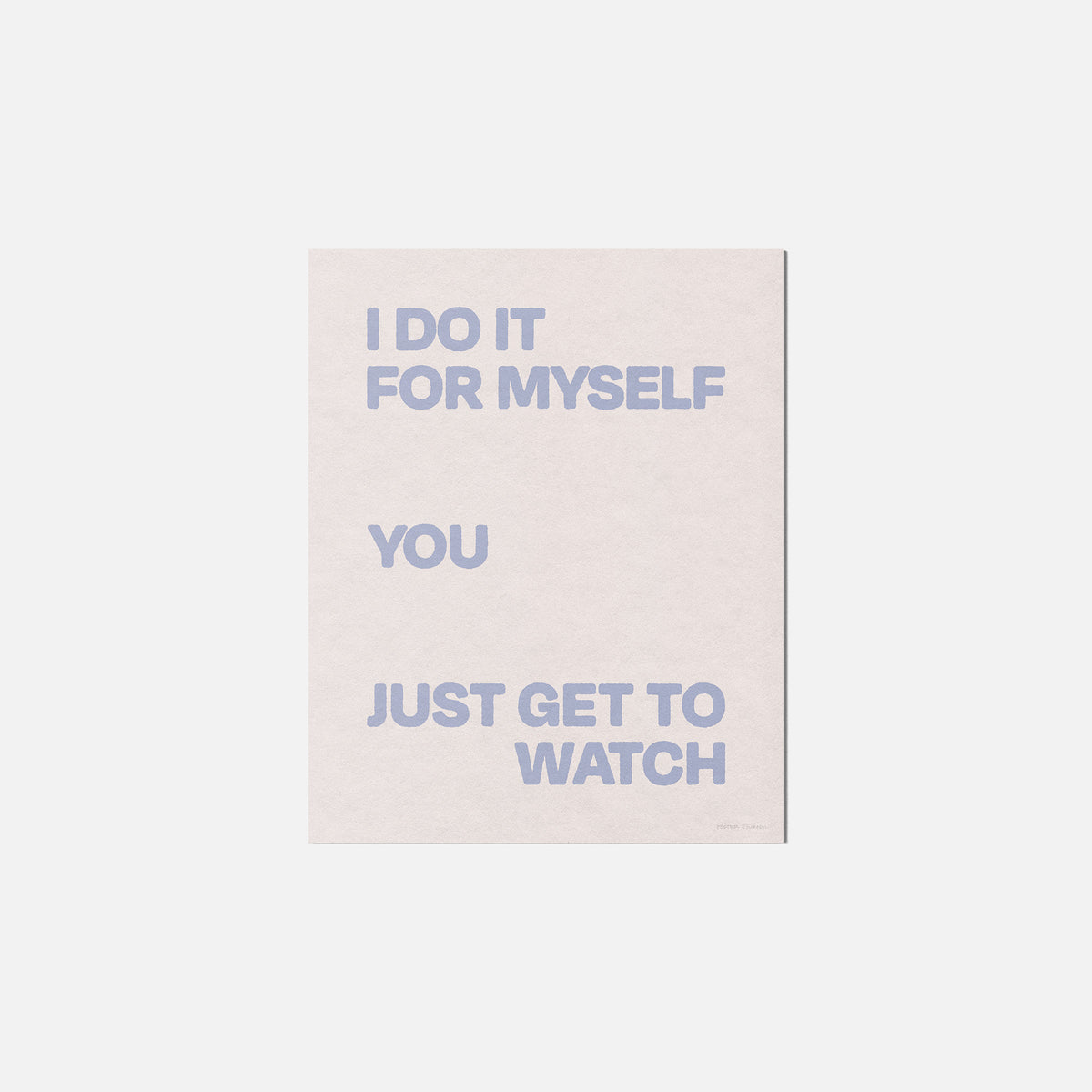 MYSELF PRINT