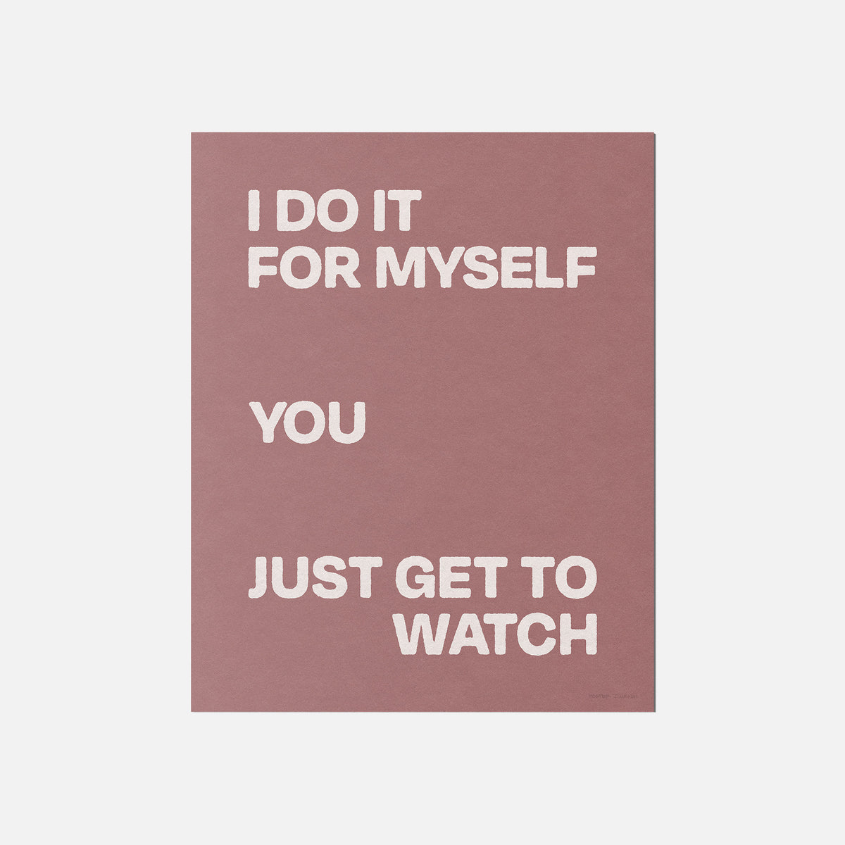 MYSELF PRINT