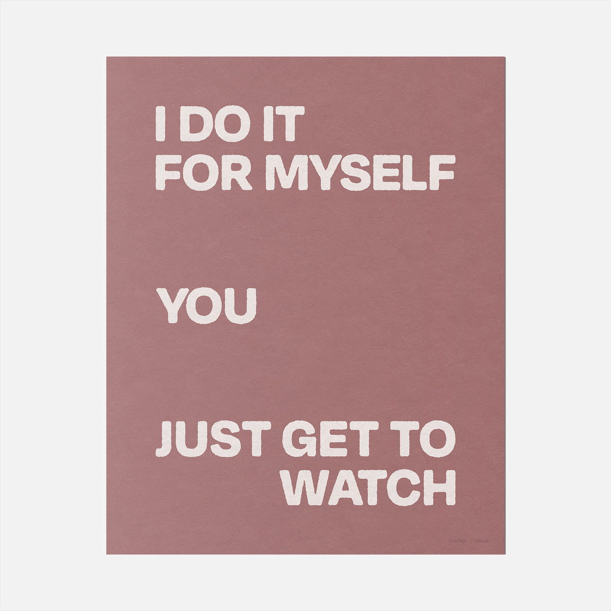 MYSELF PRINT