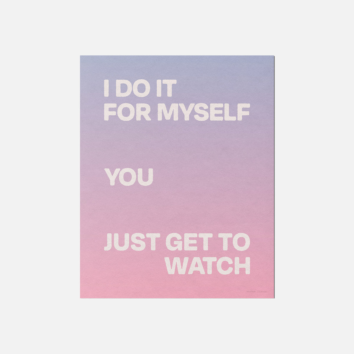 MYSELF PRINT