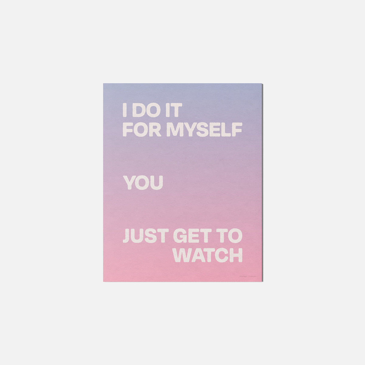 MYSELF PRINT