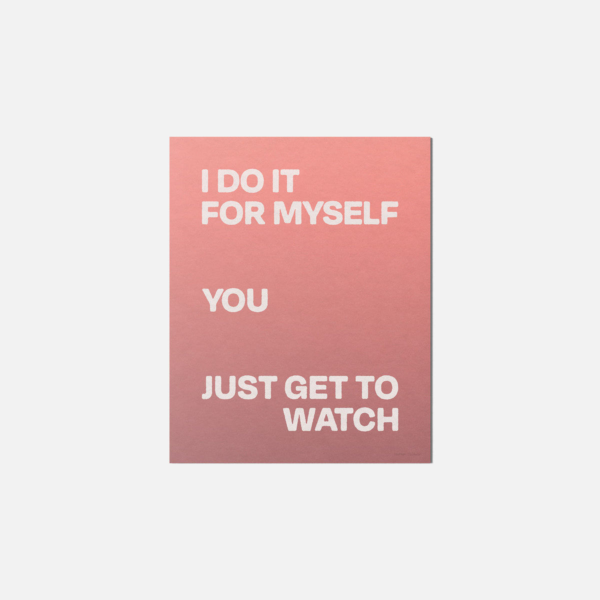 MYSELF PRINT
