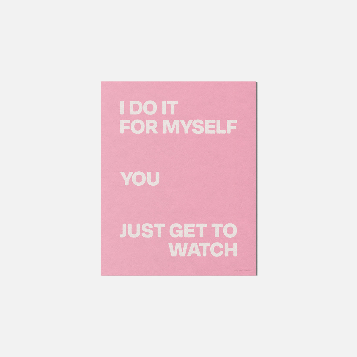 MYSELF PRINT