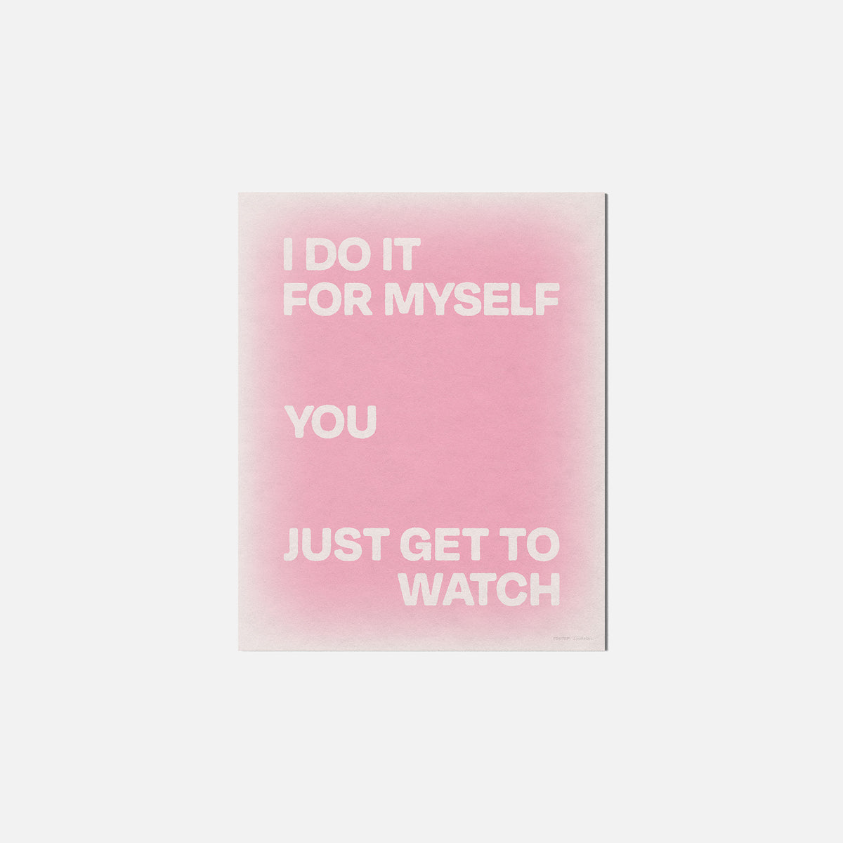 MYSELF PRINT
