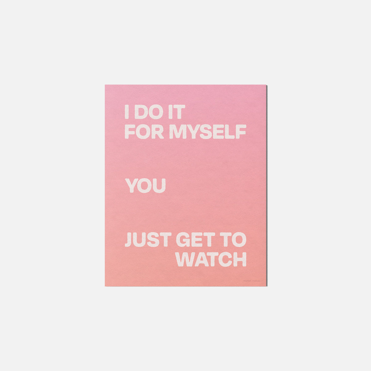 MYSELF PRINT
