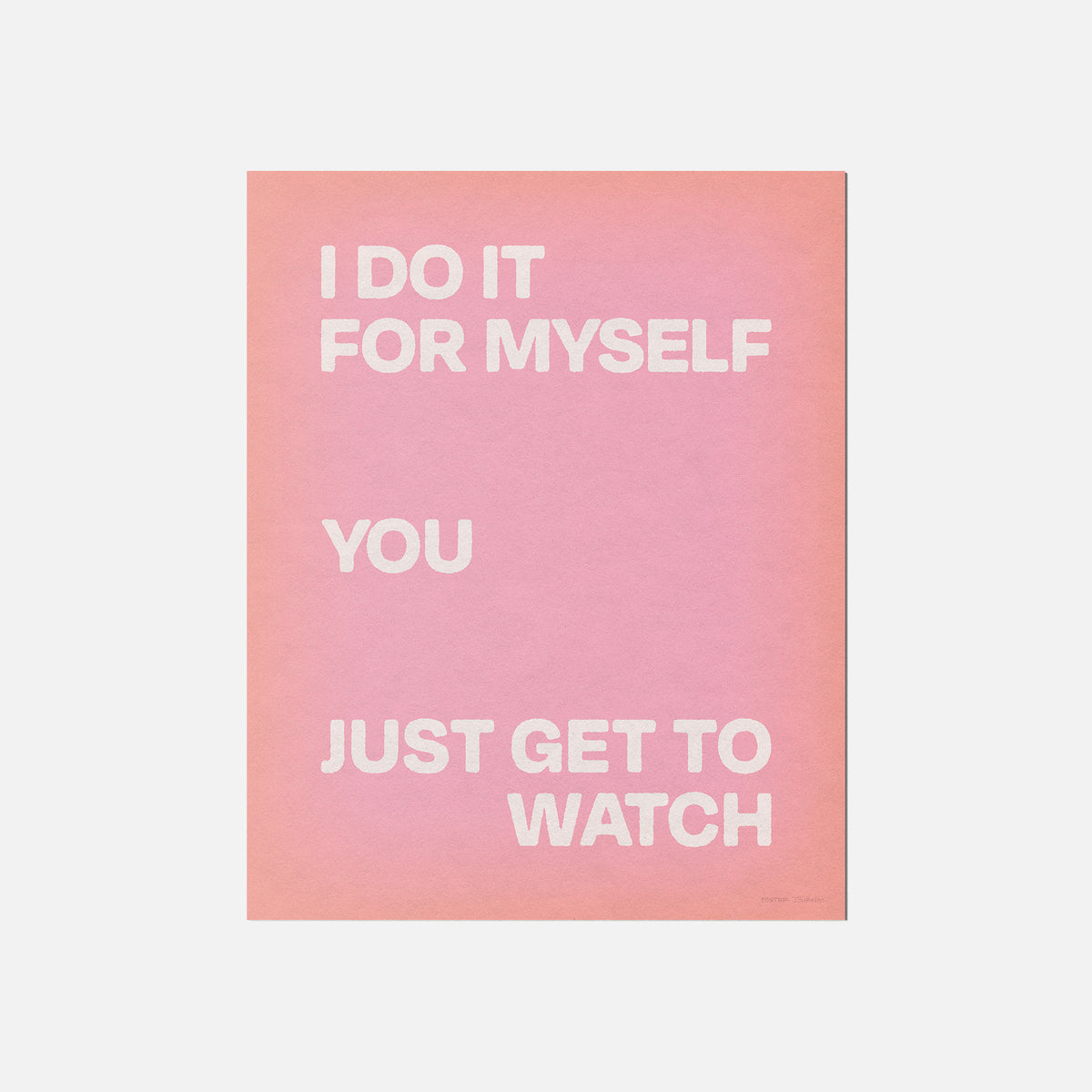 MYSELF PRINT