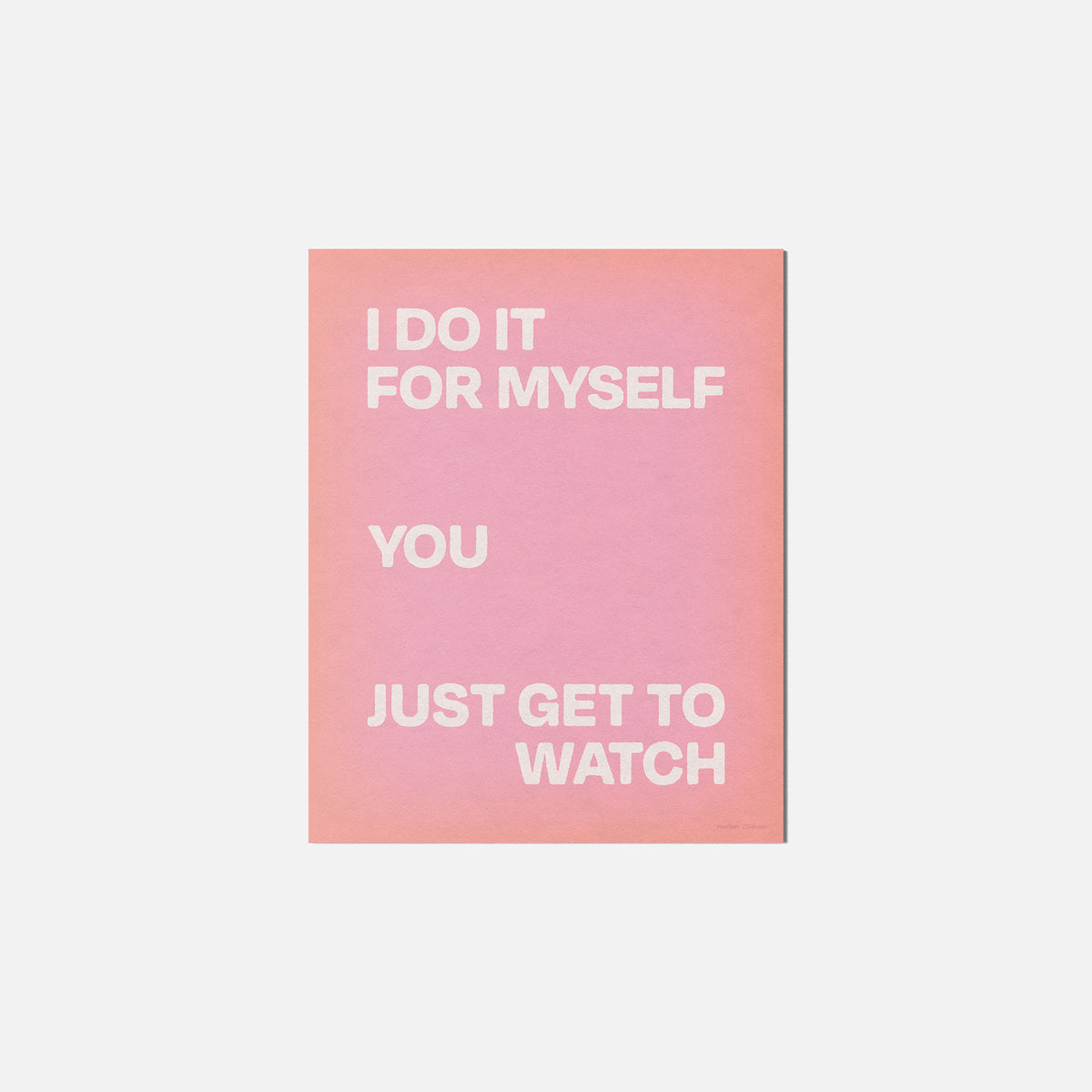 MYSELF PRINT