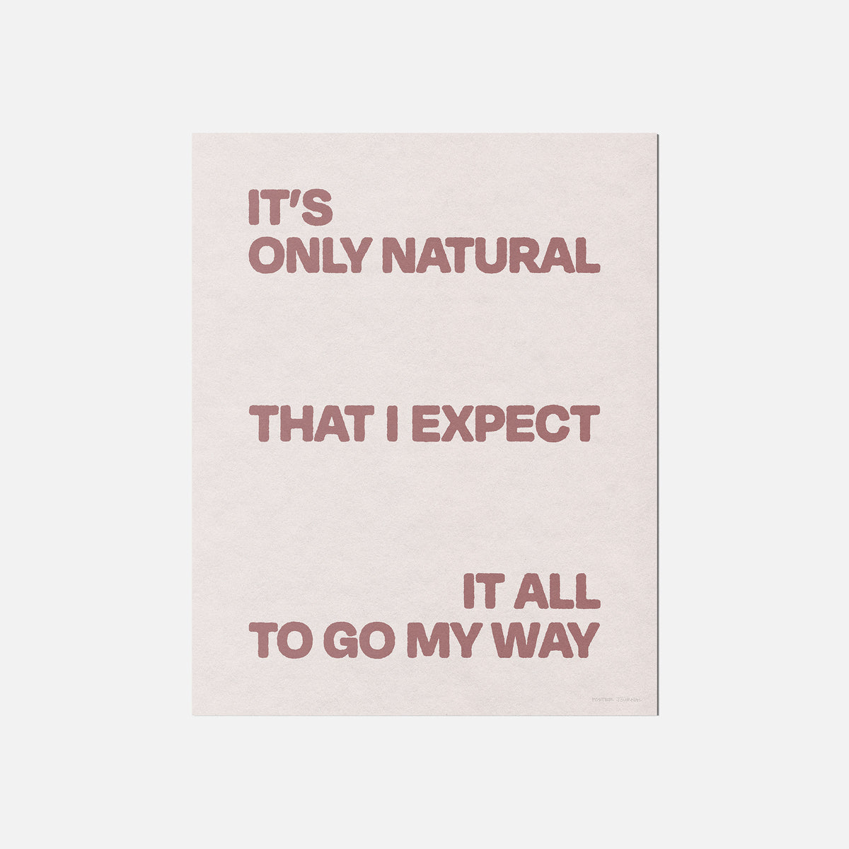 NATURAL PRINT
