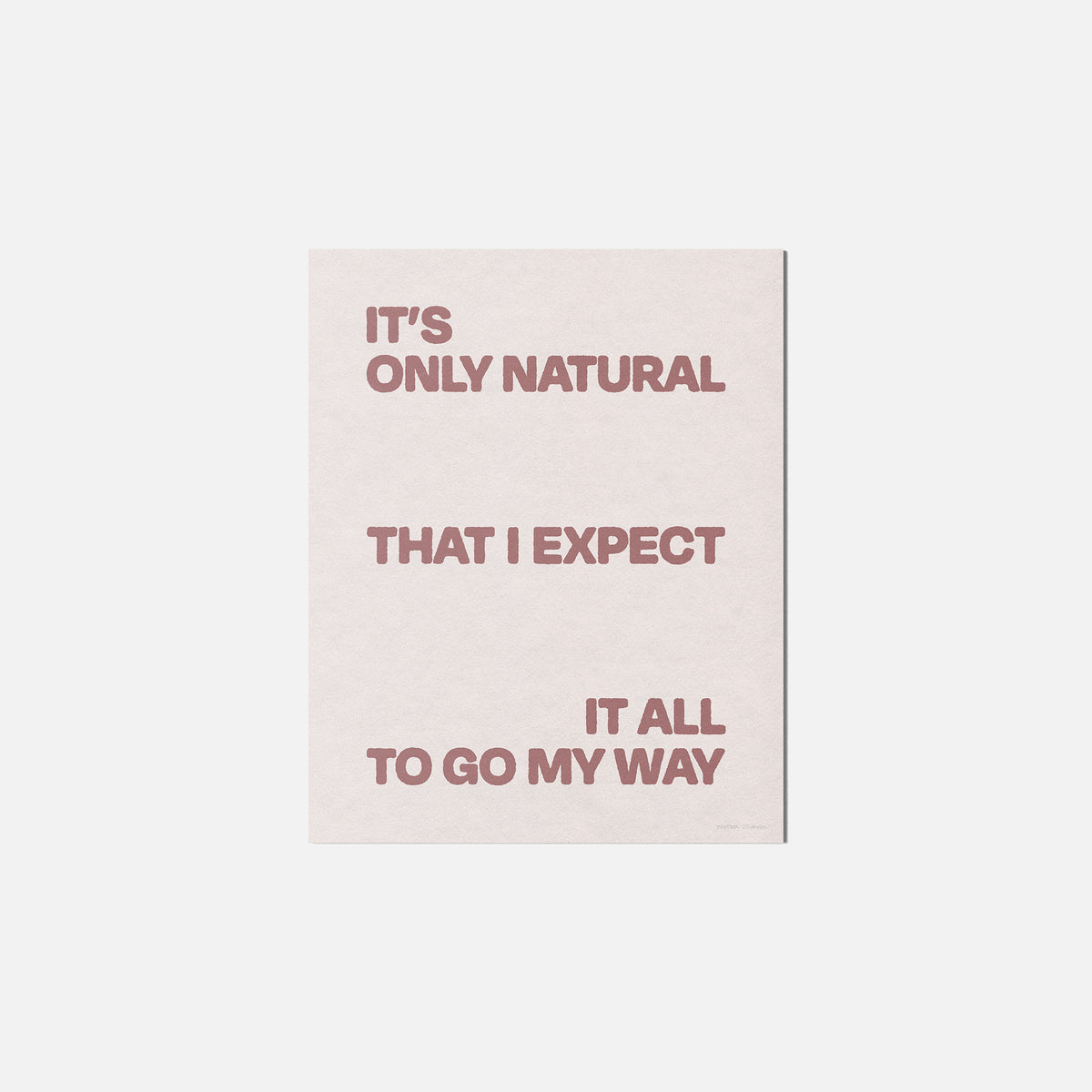 NATURAL PRINT