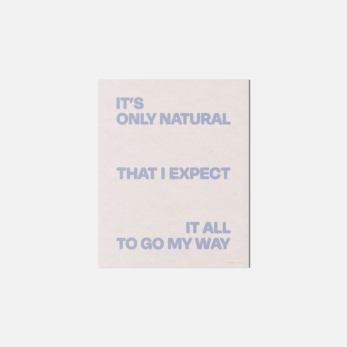 NATURAL PRINT