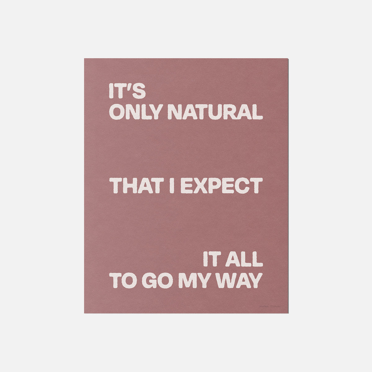 NATURAL PRINT