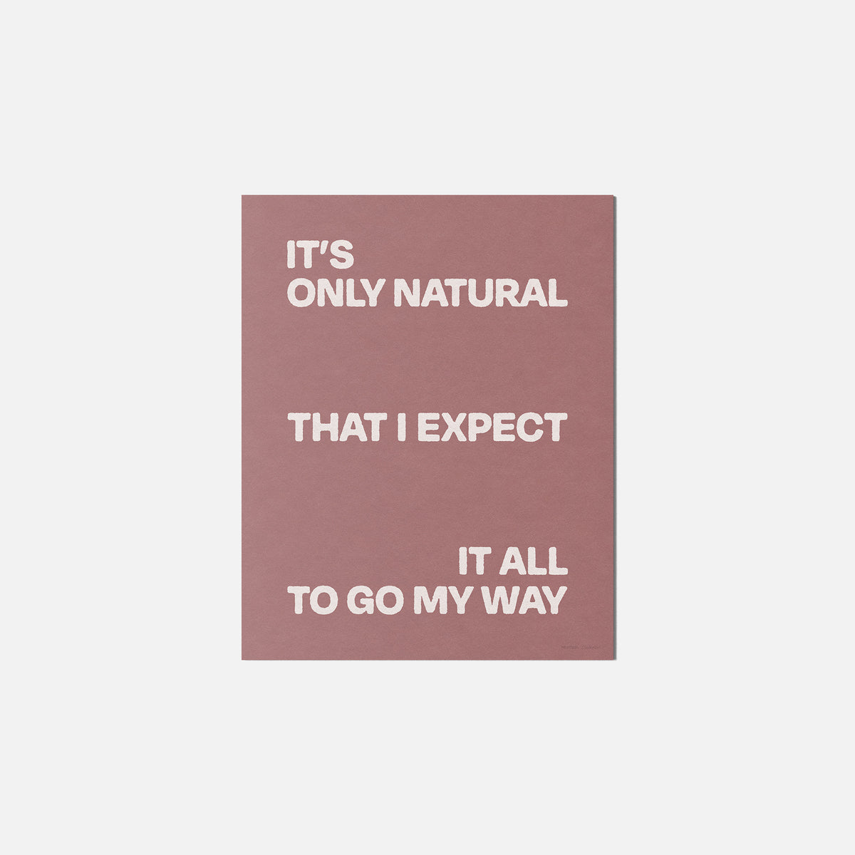 NATURAL PRINT