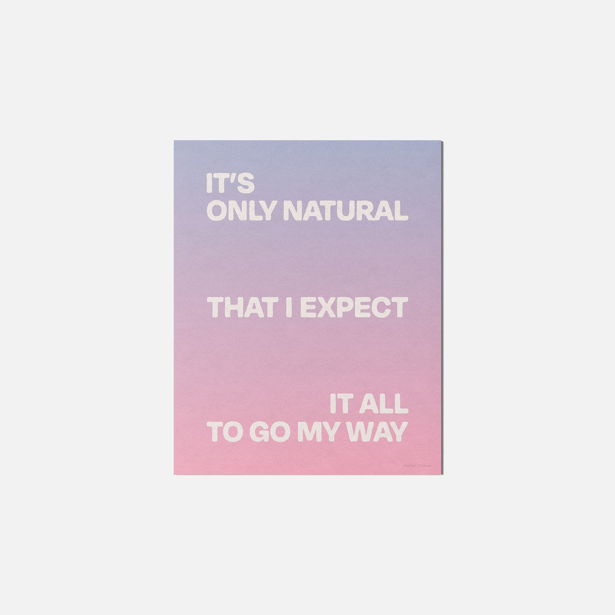 NATURAL PRINT