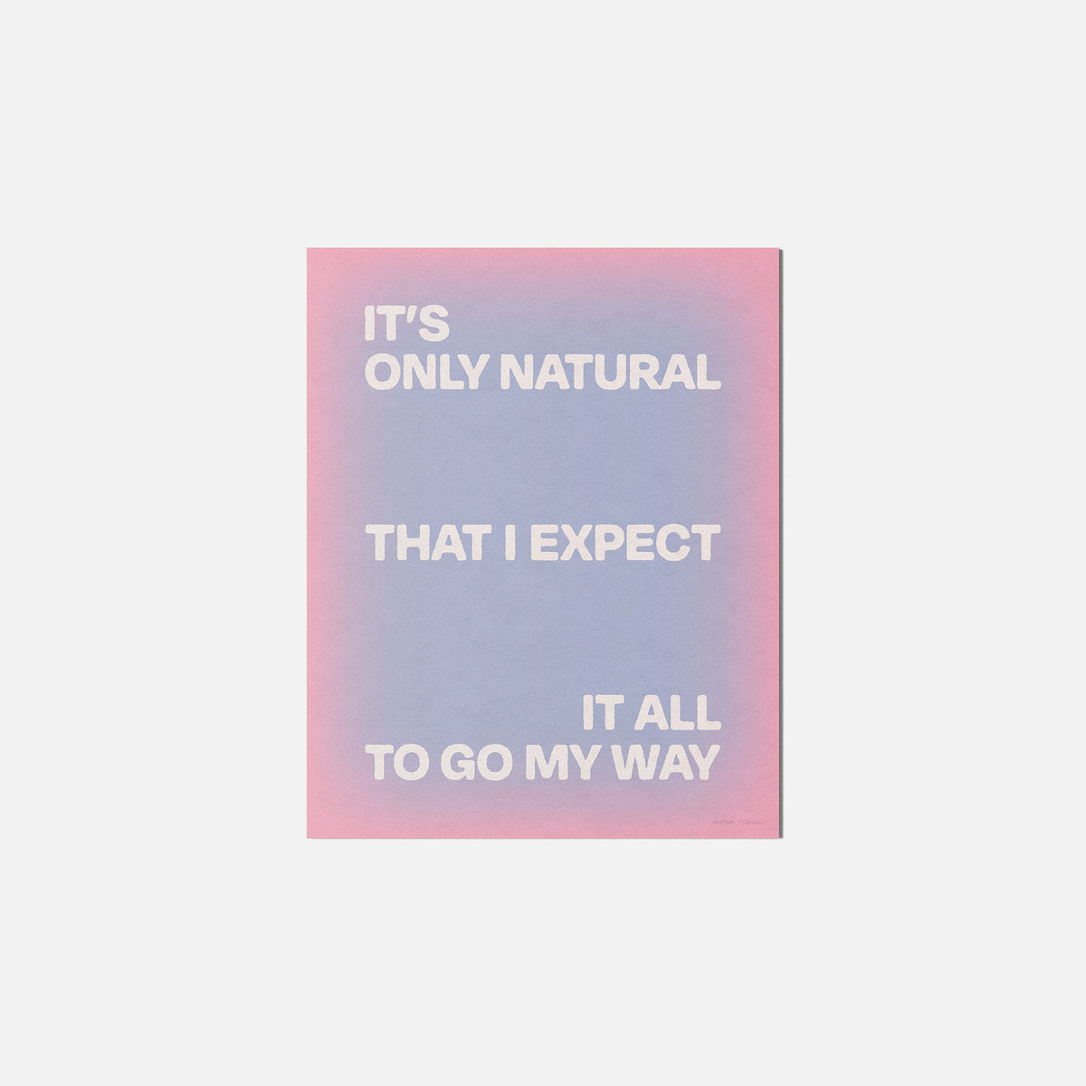 NATURAL PRINT